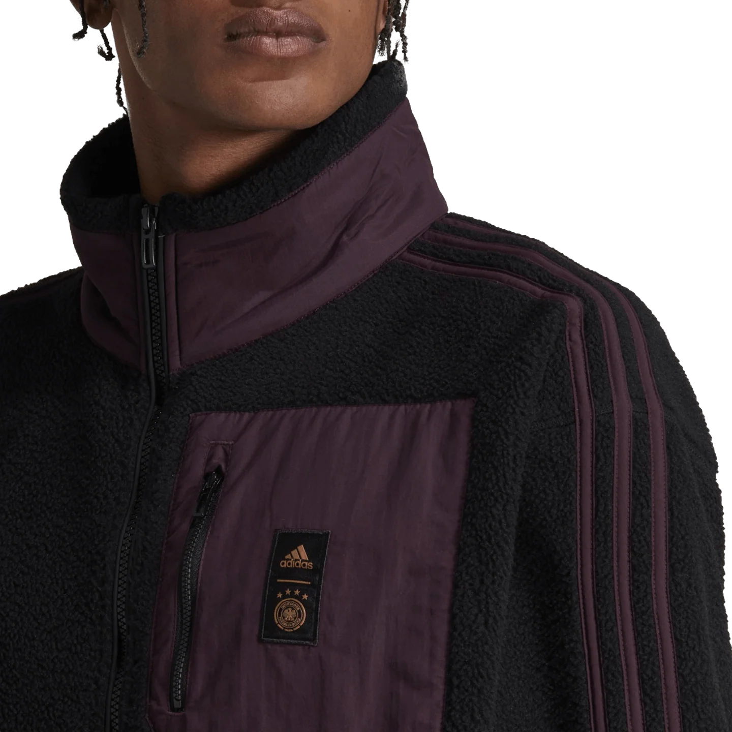 Adidas Germany Lifestyler Fleece Jacket - Image 4
