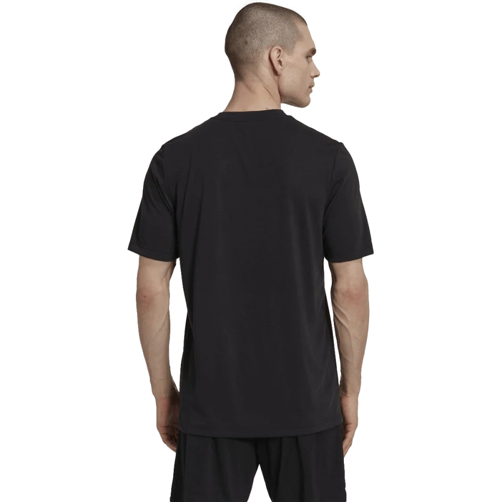 adidas Entrada 22 Poly T-Shirt - Black - Image 2