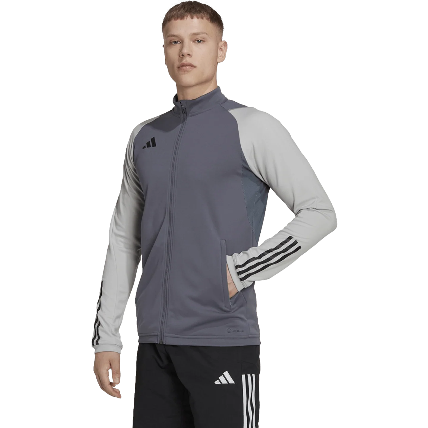 Adidas Tiro 23 Competition Training Jacket - Grey - Image 2