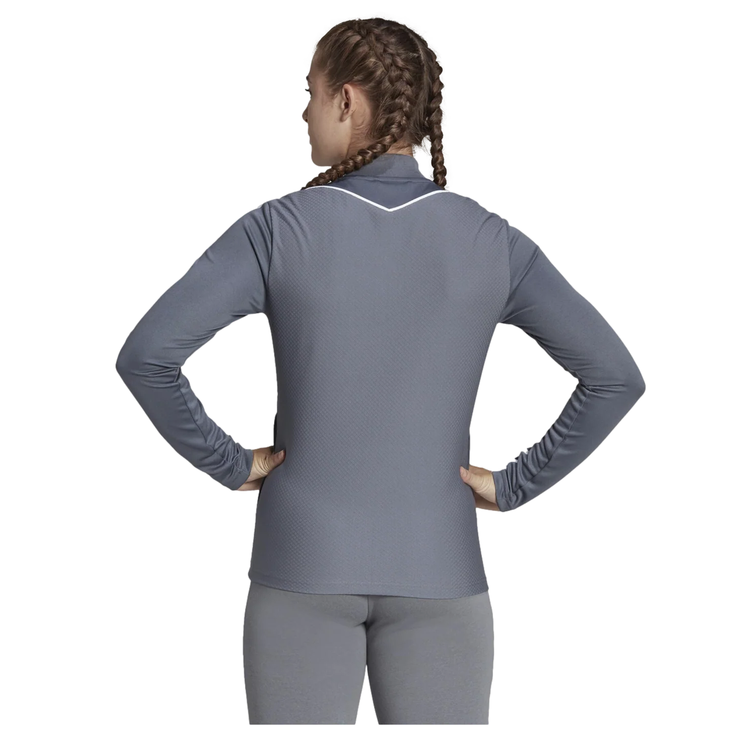Adidas Tiro 23 League Womens Training Jacket - Grey - Image 3