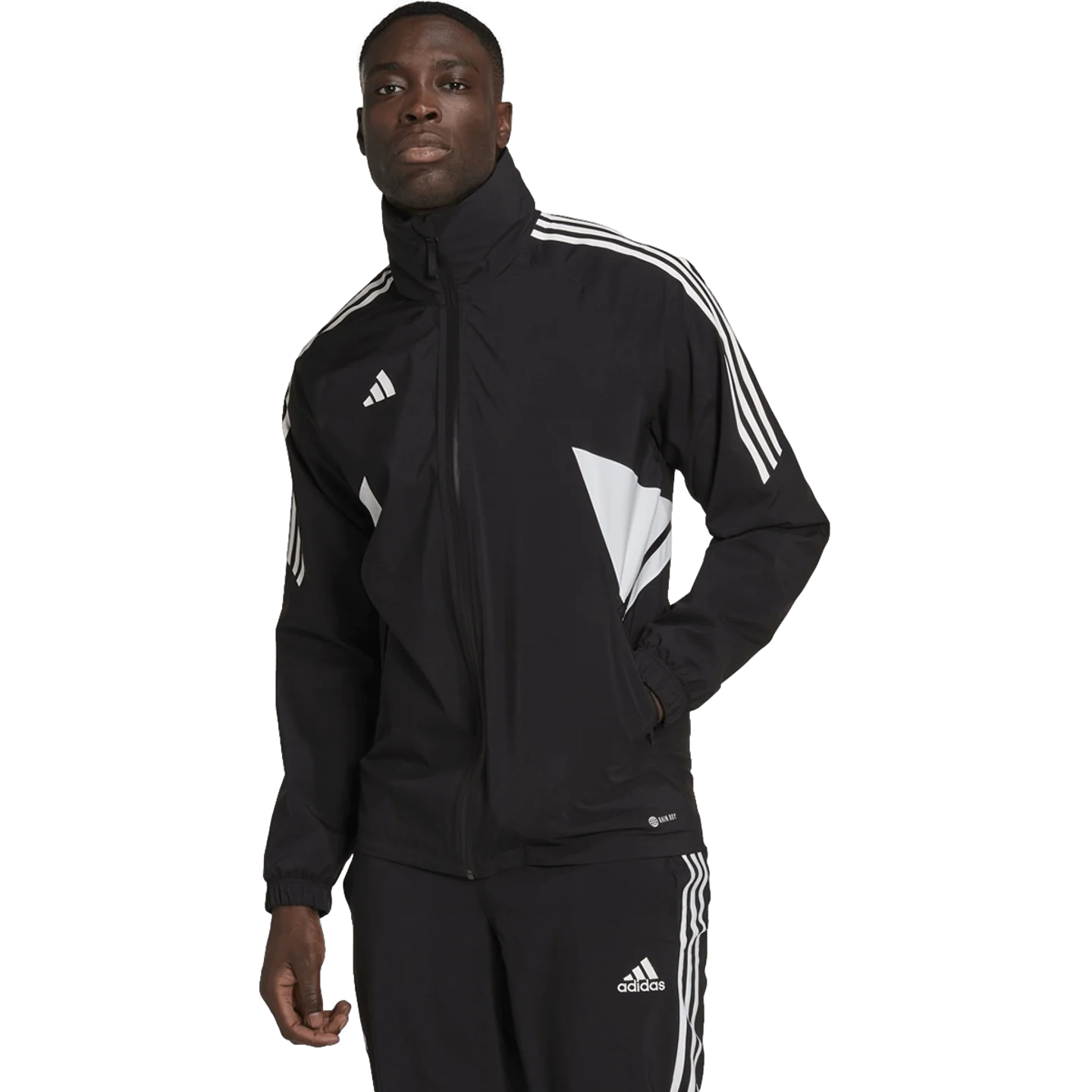 Adidas Condivo 22 Rain Jacket - Black - Image 2