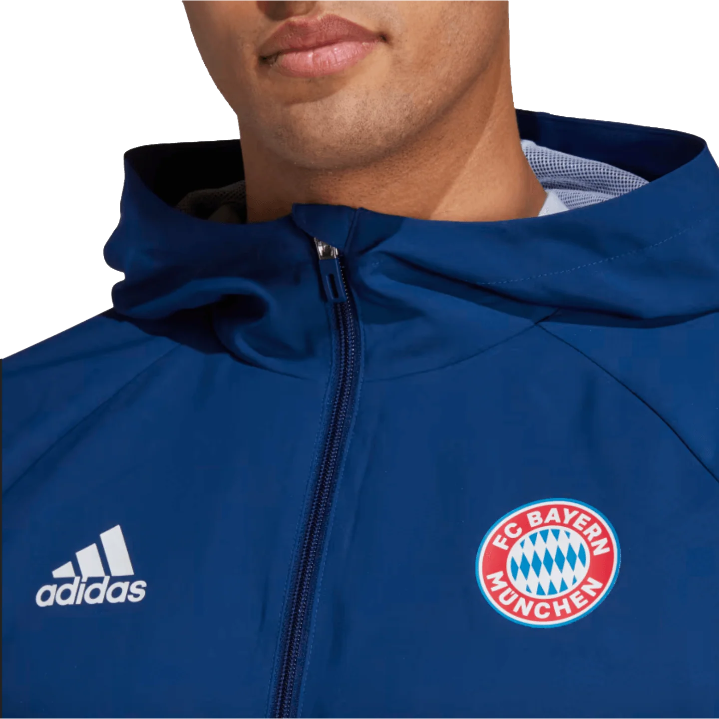 Adidas Bayern Munich Windbreaker Jacket - Image 4