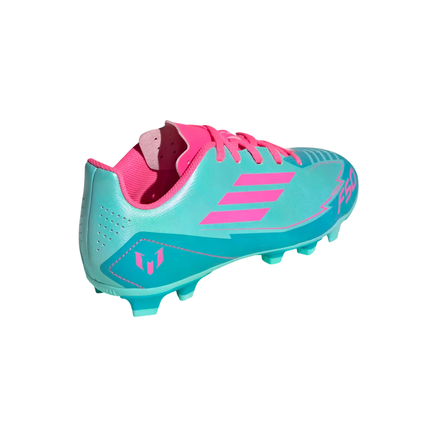 Adidas F50 Messi Club Youth Firm Ground Cleats - Image 4