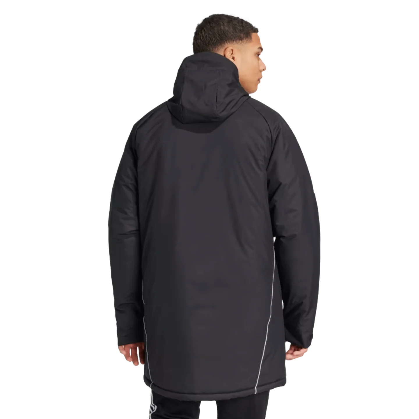 adidas Tiro 24 Stadium Parka - Black - Image 3