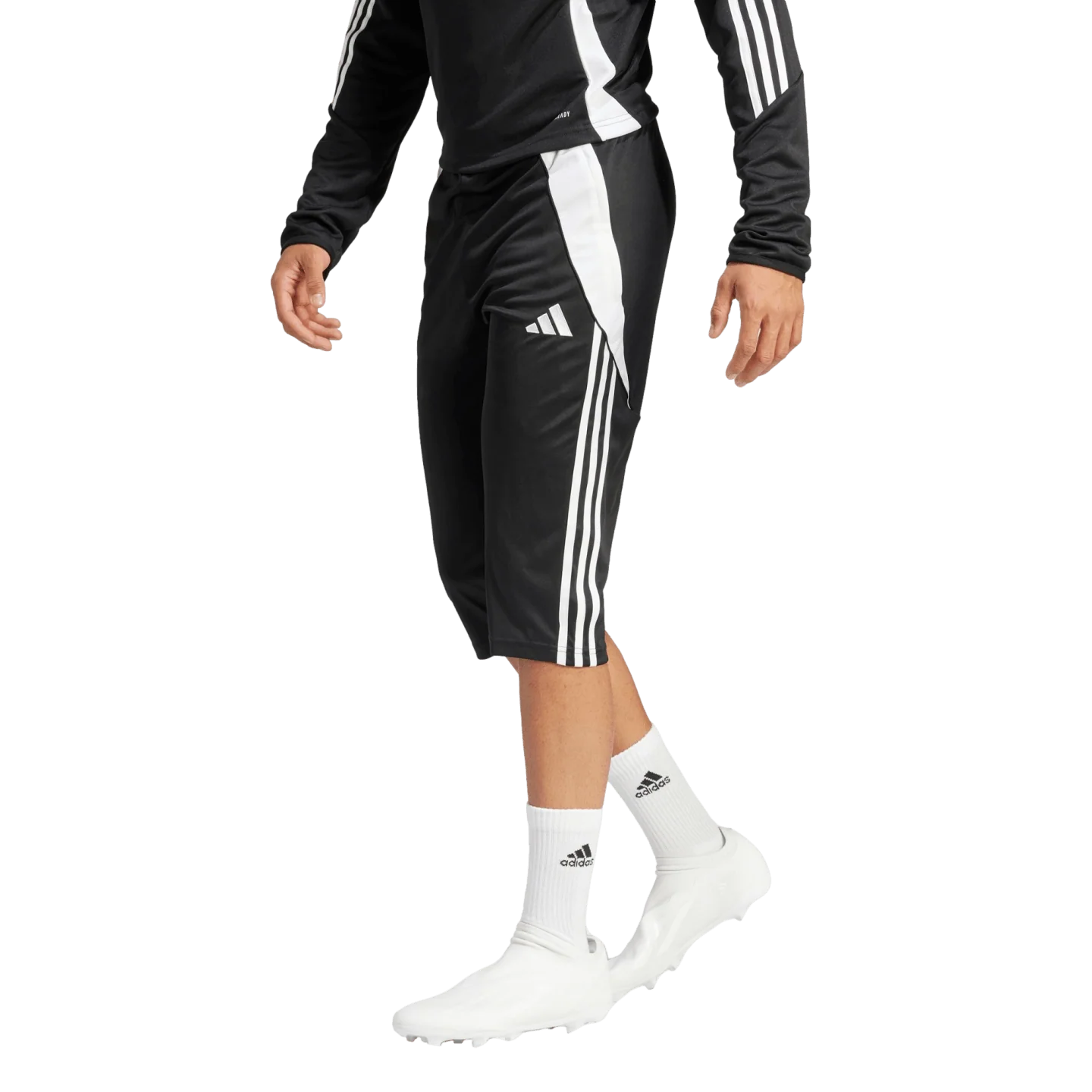 adidas Tiro 24 3/4 Joggers - Black - Image 2