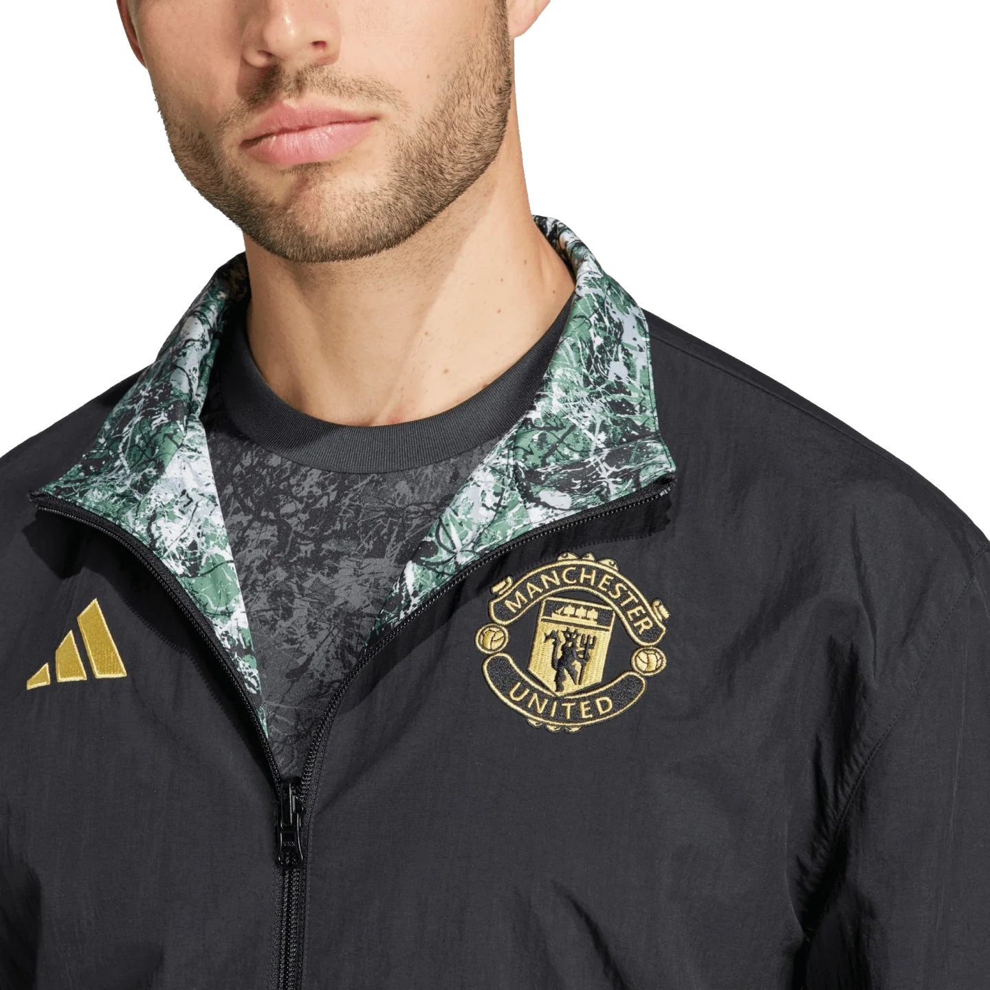 Adidas Manchester United Stone Roses Anthem Jacket - Image 6