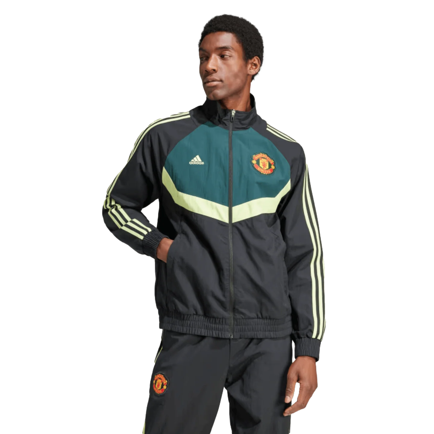 Adidas Manchester United Woven Track Jacket - Image 2