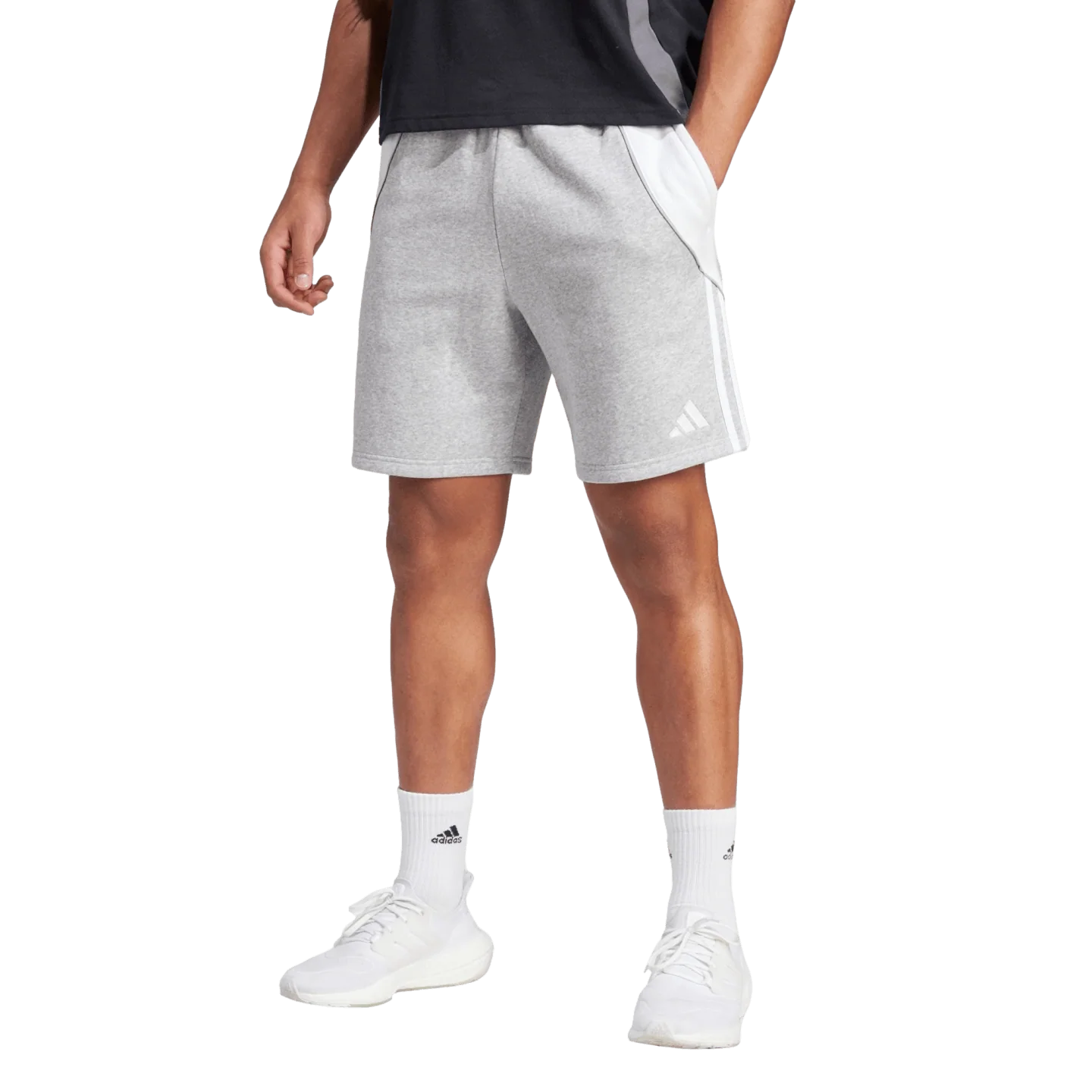 adidas Tiro 24 Sweat Shorts - Grey - Image 2