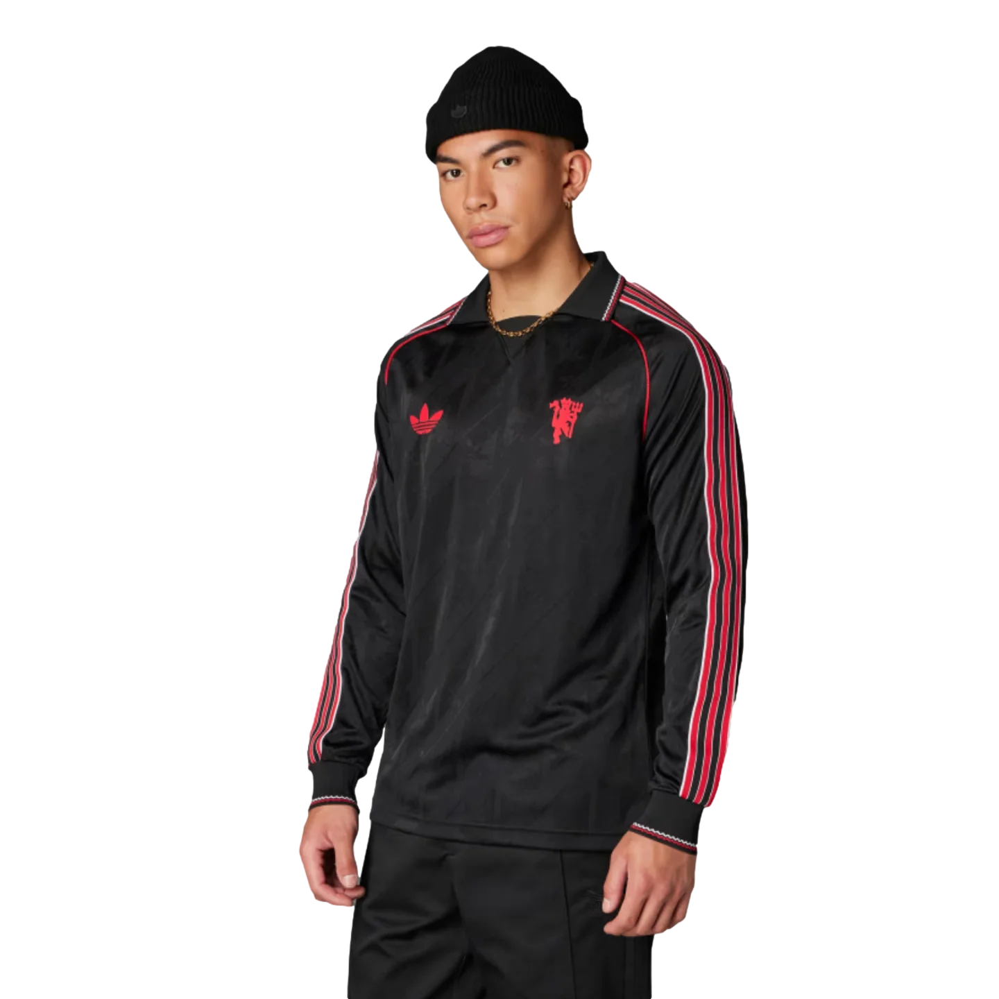 Adidas Manchester United Lifestyler Long Sleeve Jersey - Image 2