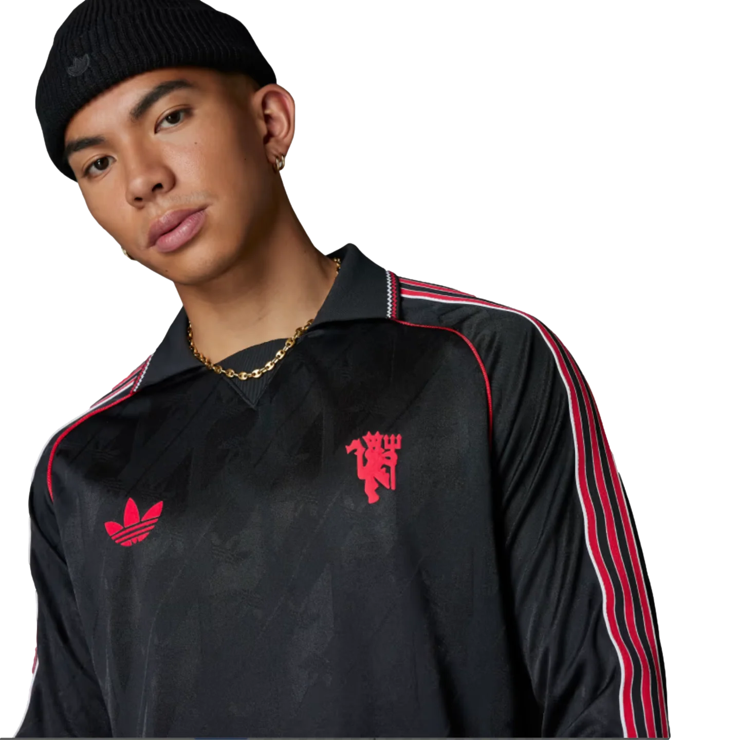 Adidas Manchester United Lifestyler Long Sleeve Jersey - Image 4