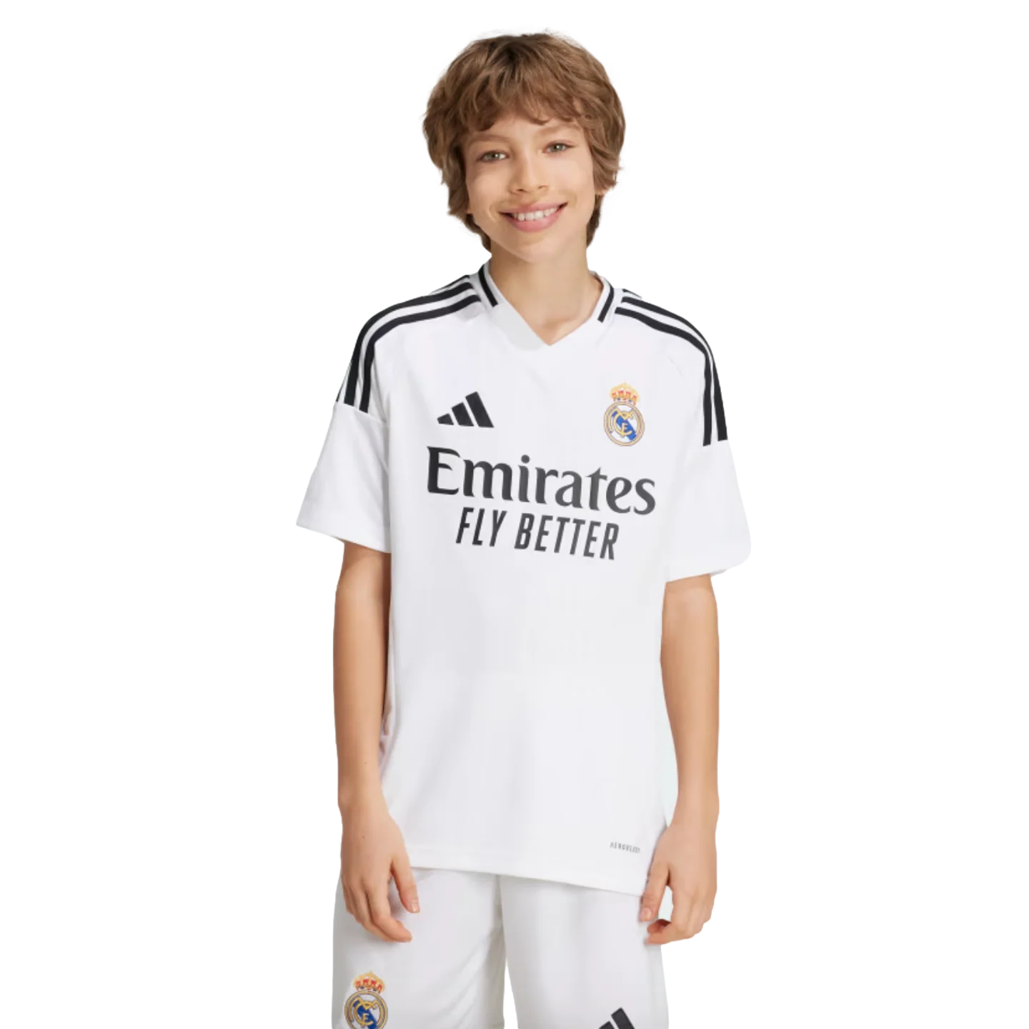 Adidas Real Madrid 24/25 Youth Home Jersey - Image 3