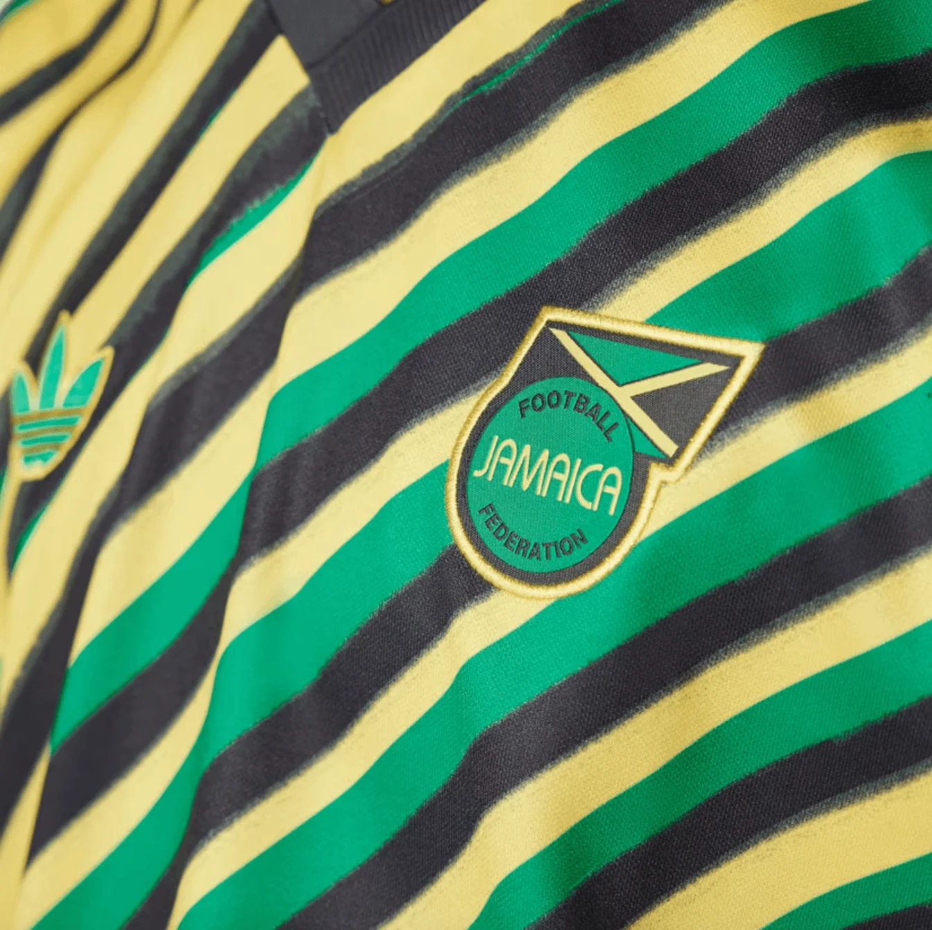 Adidas Jamaica Originals Trefoil Jersey - Image 4