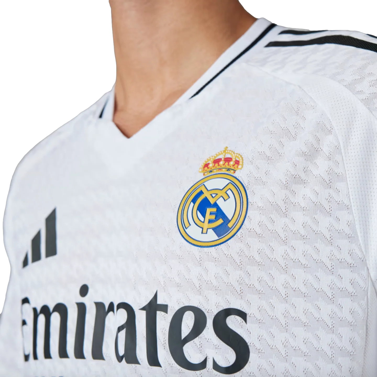 Adidas Real Madrid 24/25 Authentic Home Jersey - Image 4