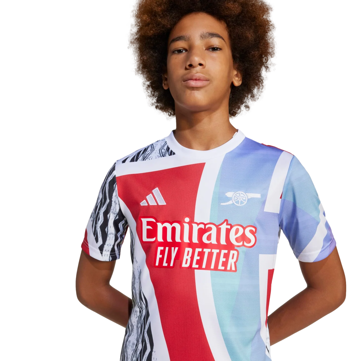 Adidas Arsenal Youth Pre-Match Jersey - Image 4