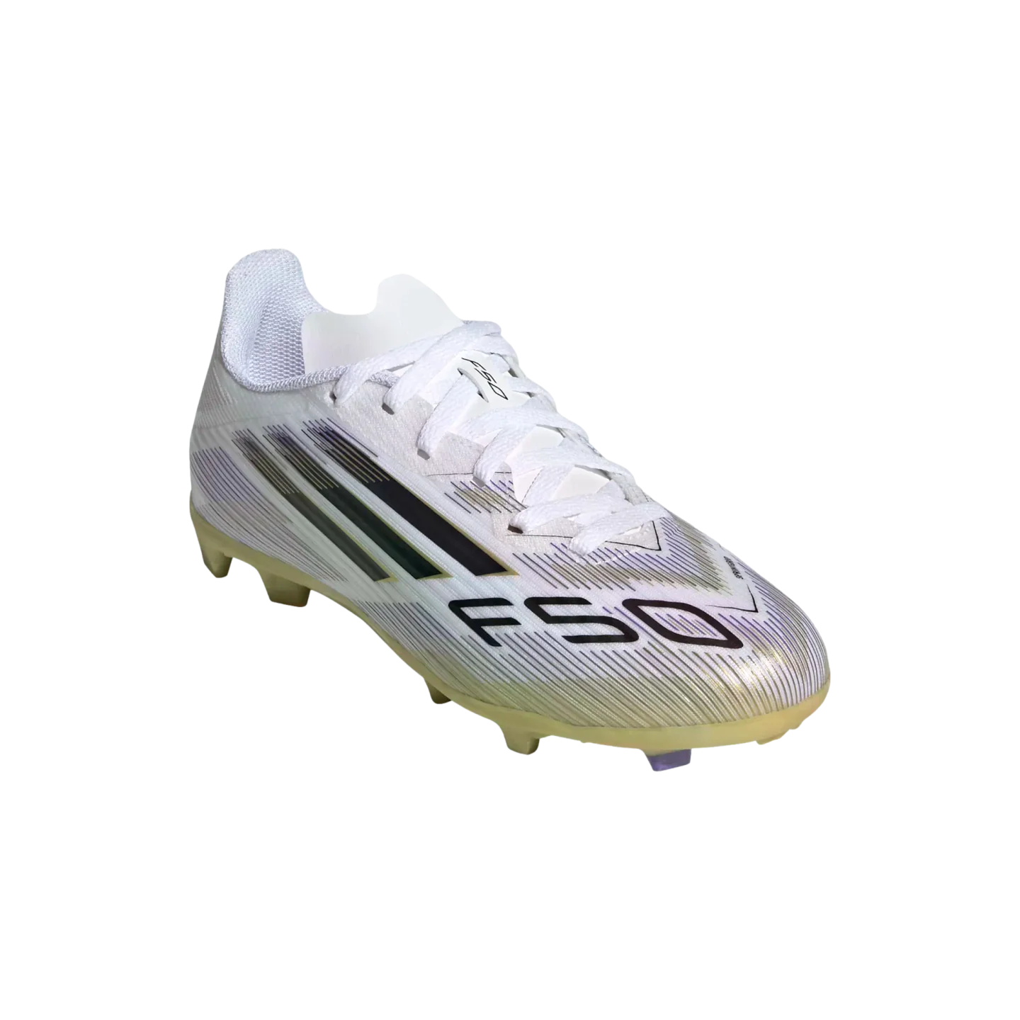 Adidas F50 League Youth Firm Ground Cleats - Image 3