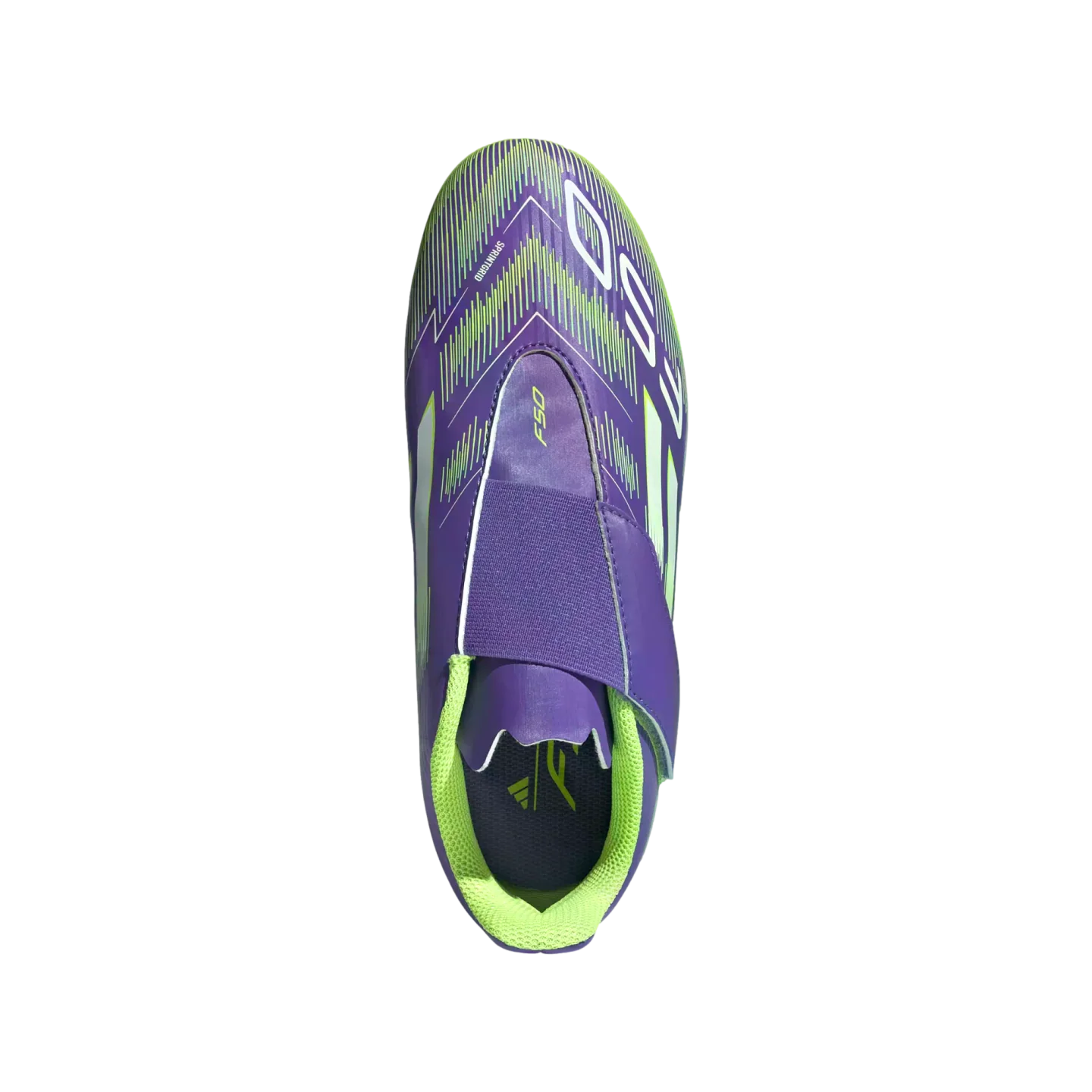 Adidas F50 Club Velcro Youth Firm Ground Cleats - Image 2