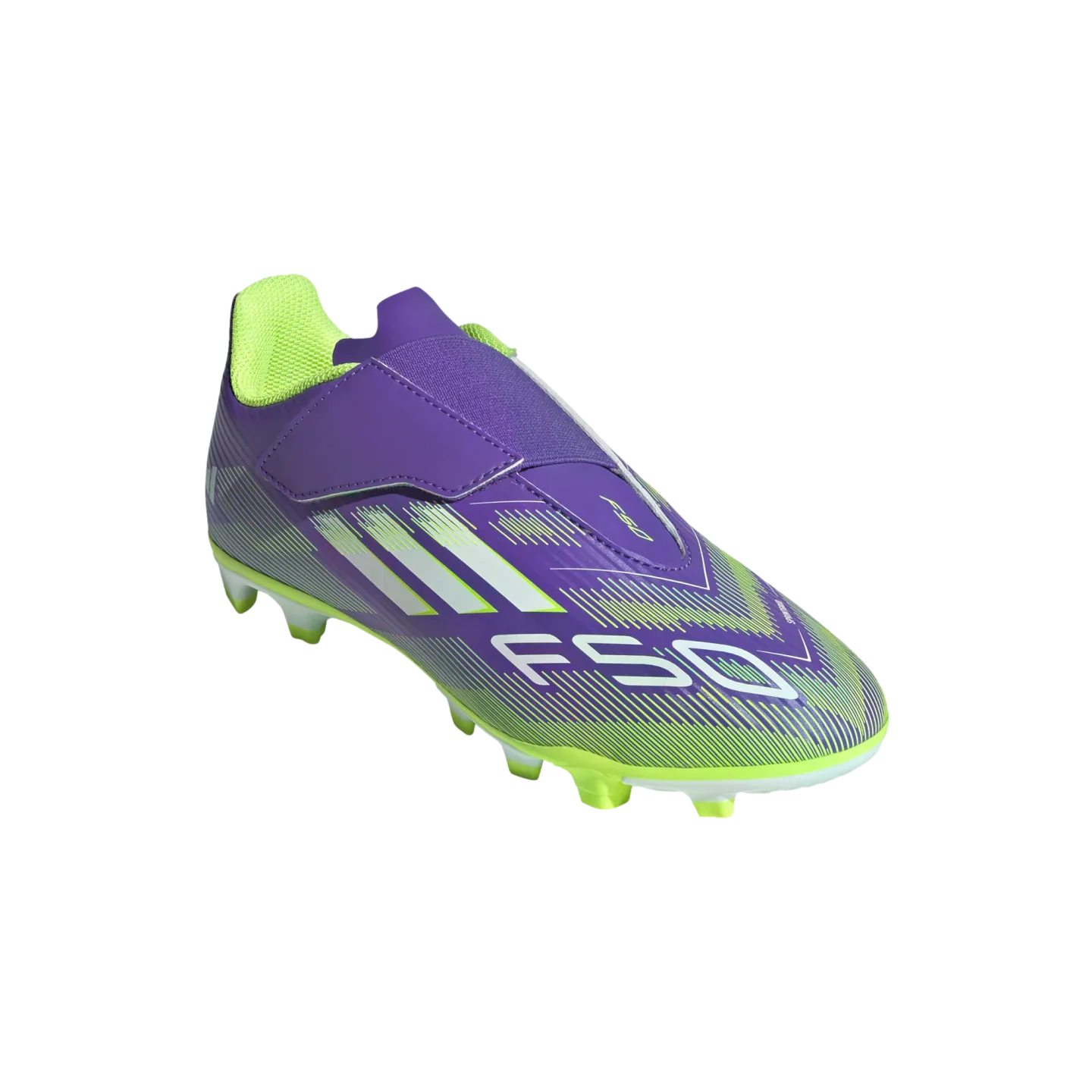 Adidas F50 Club Velcro Youth Firm Ground Cleats - Image 3