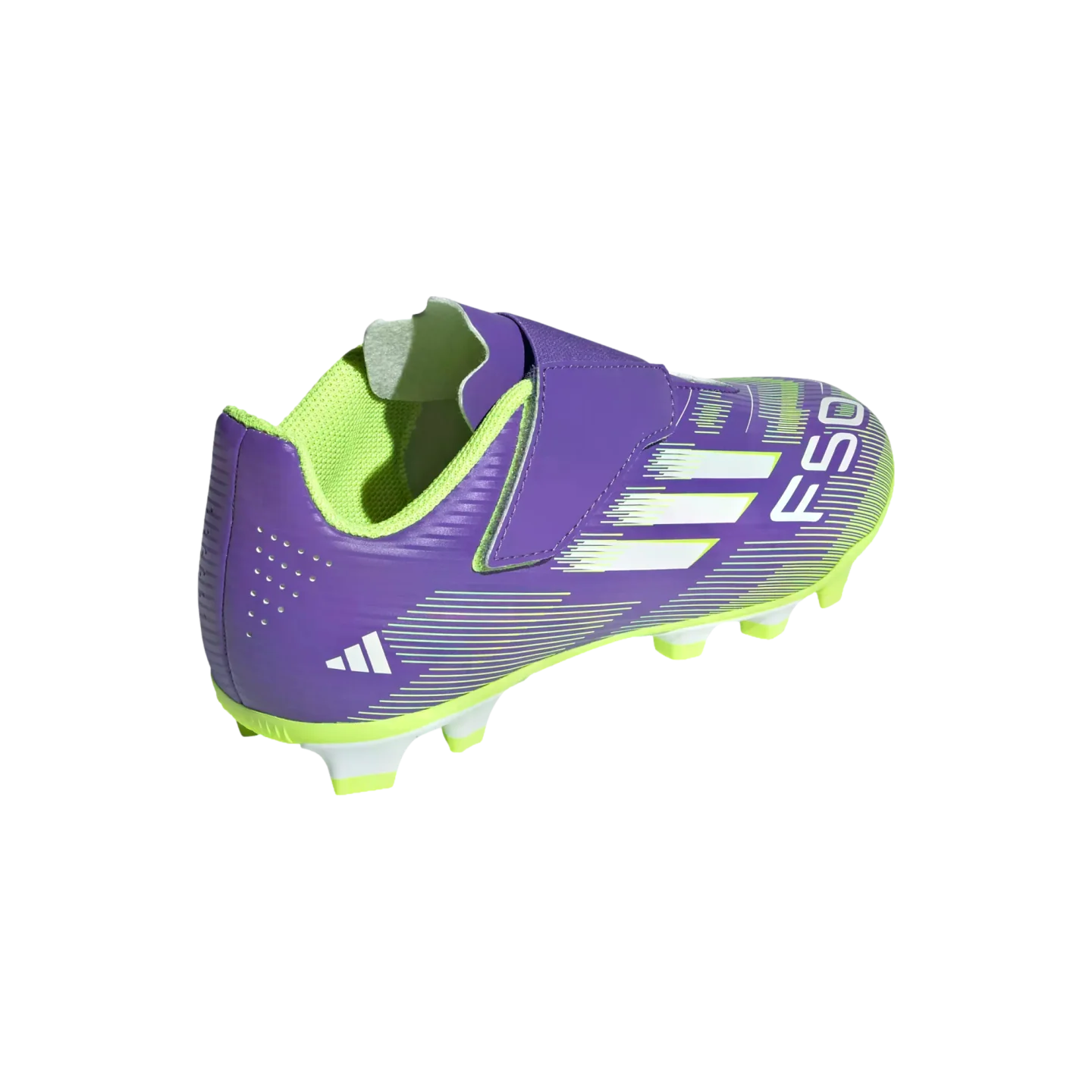 Adidas F50 Club Velcro Youth Firm Ground Cleats - Image 4