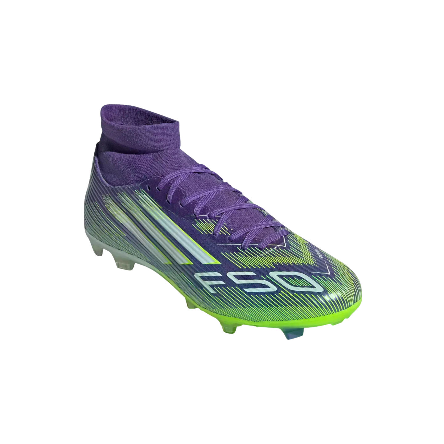 Adidas F50 League Mid Firm Ground Cleats - Image 3