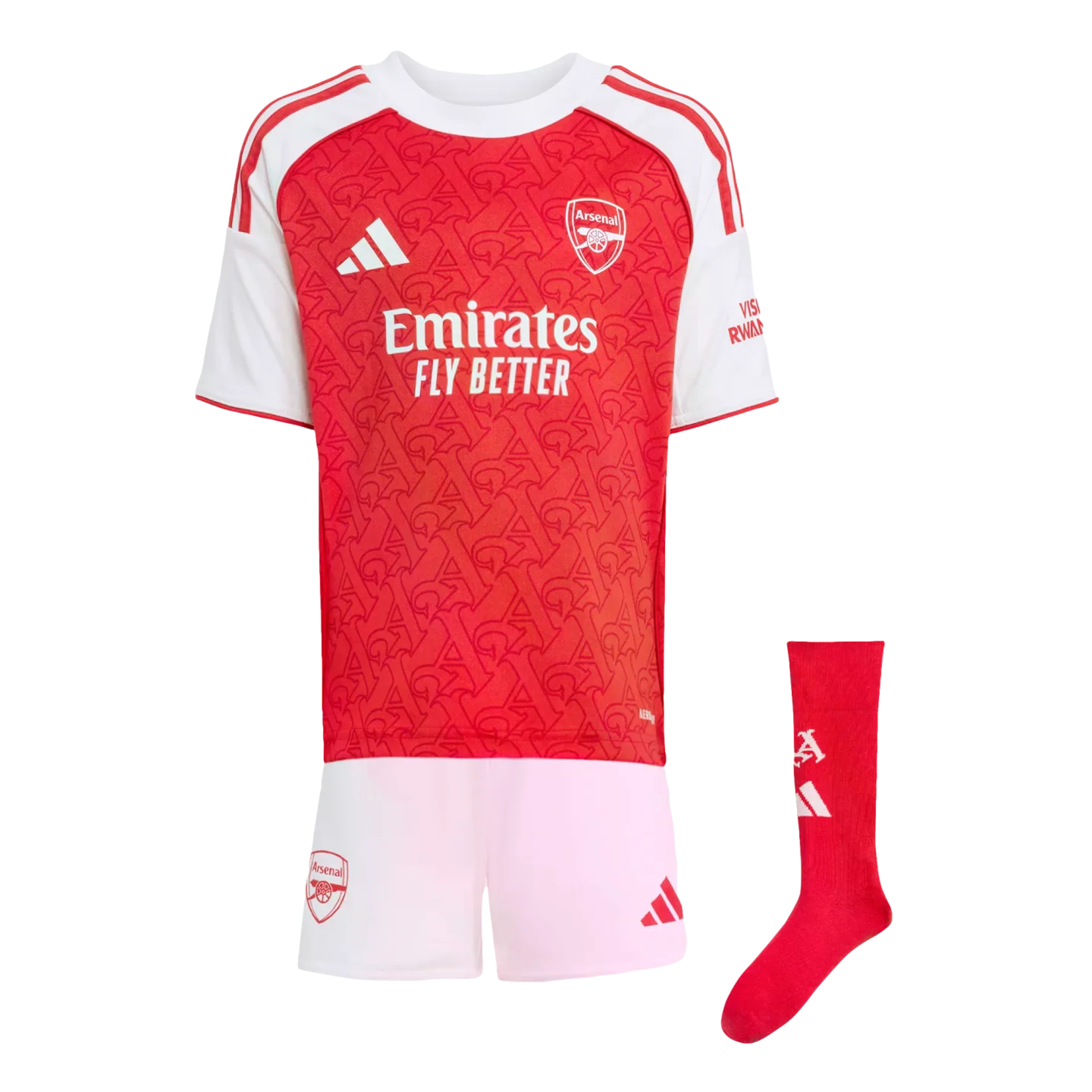 Adidas Arsenal 25/26 Toddler Home Mini Kit