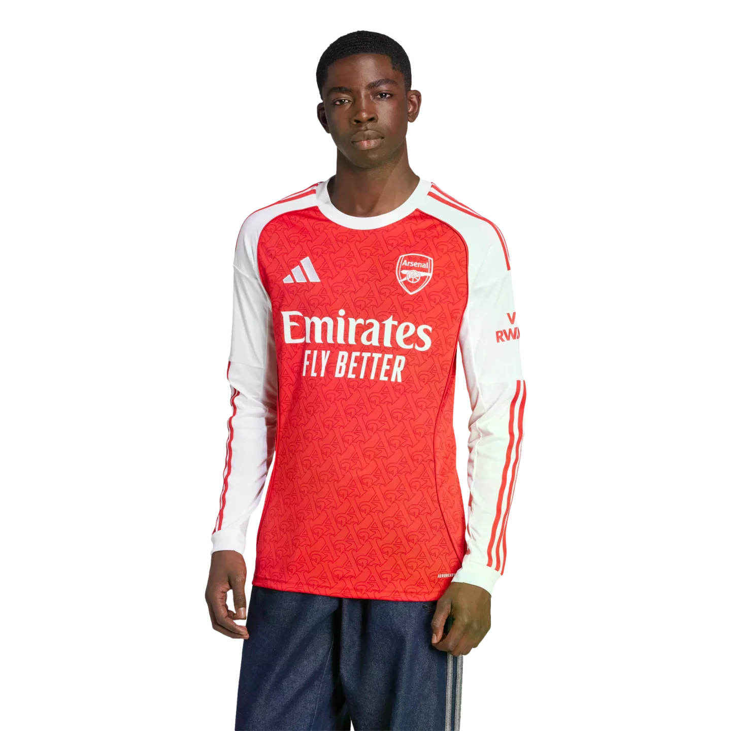 Adidas Arsenal 25/26 Long Sleeve Home Jersey - Image 3