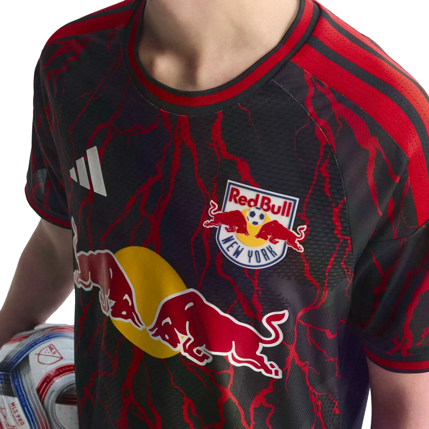 Adidas New York Red Bulls 26/27 Authentic Home Jersey - Image 4