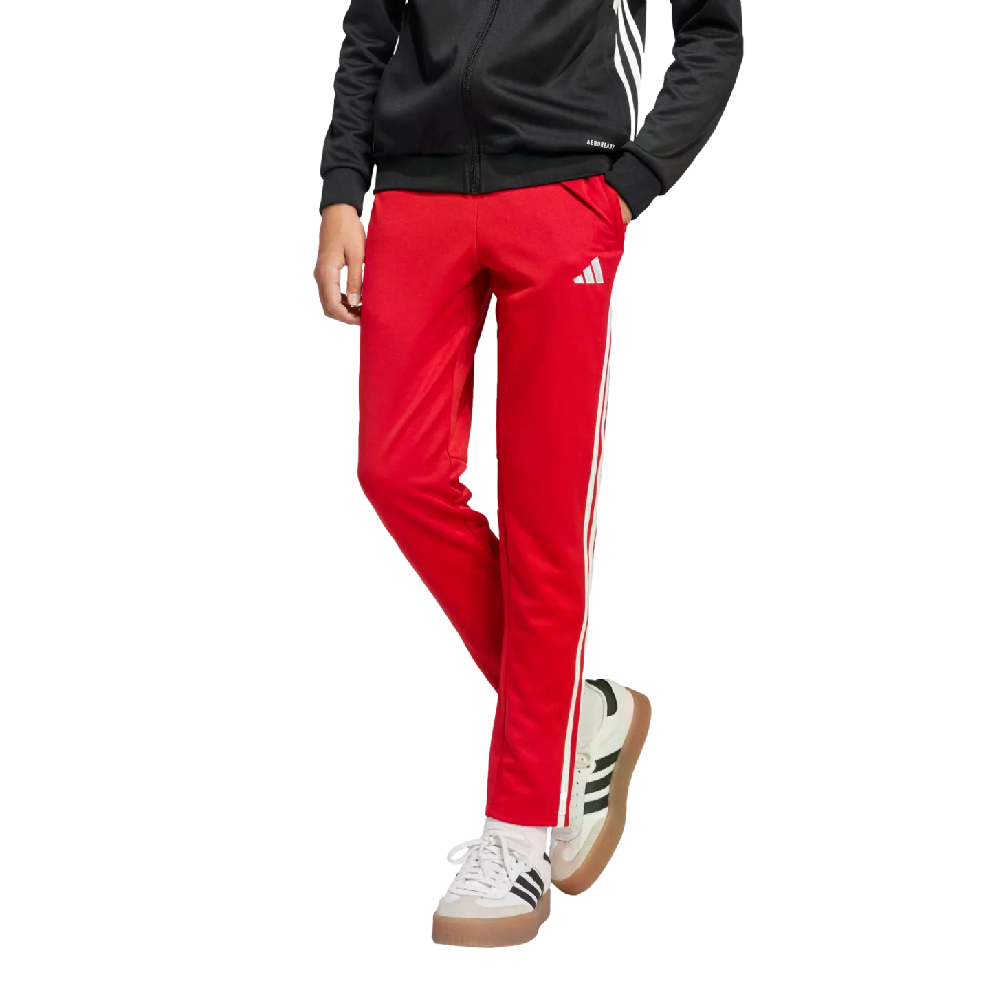 Adidas Tiro 25 Essentials Youth Pants - Red - Image 2