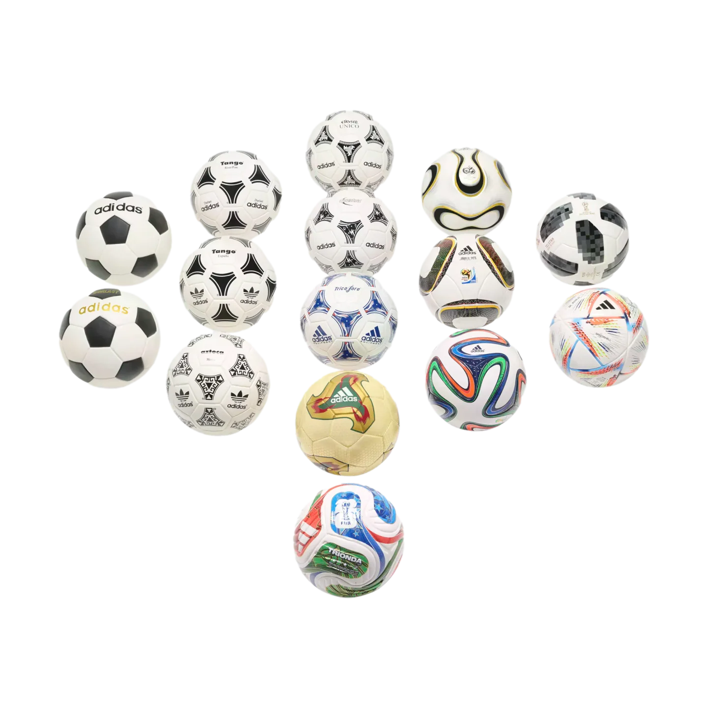 Adidas World Cup Historical Mini Ball Set - Image 4