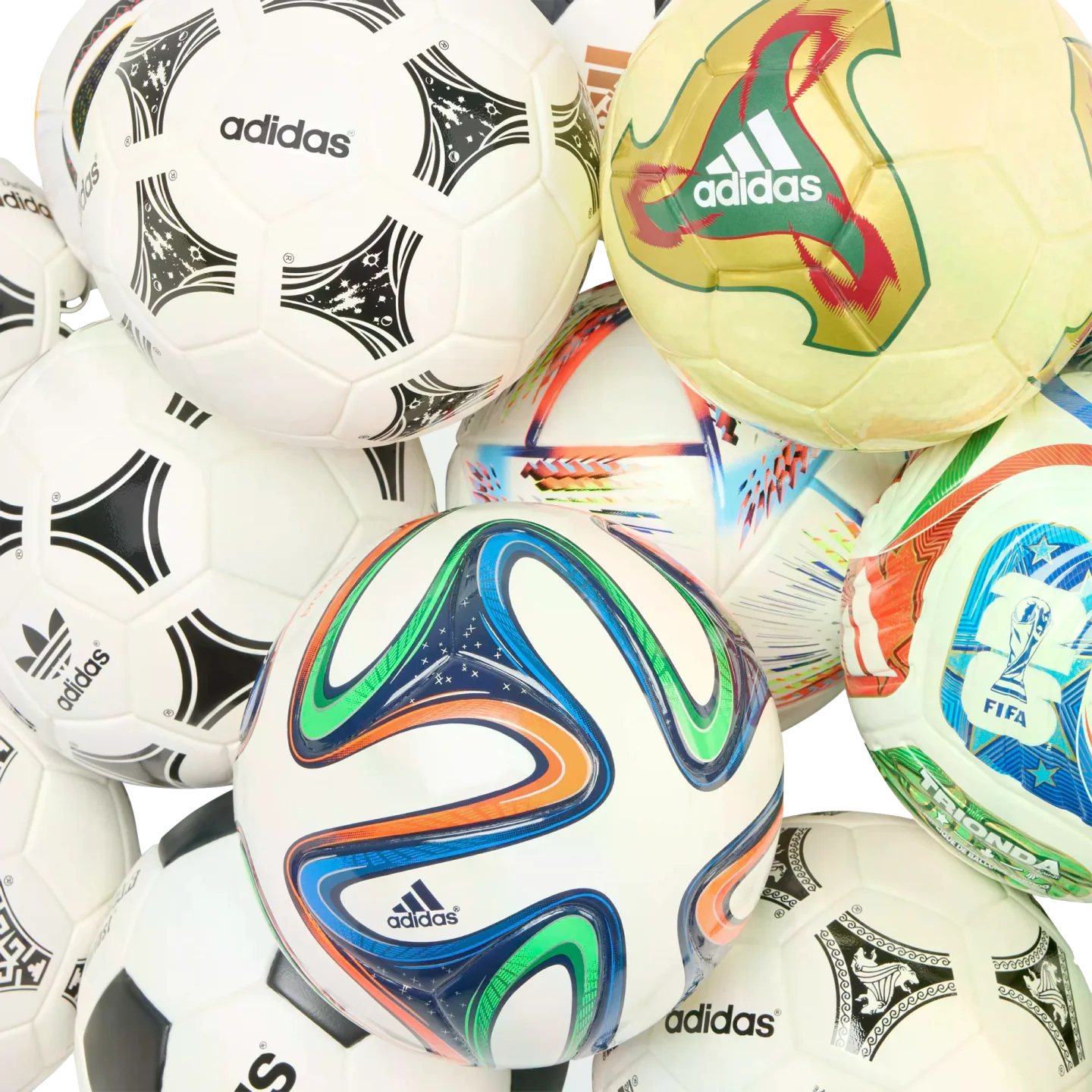 Adidas World Cup Historical Mini Ball Set - Image 5