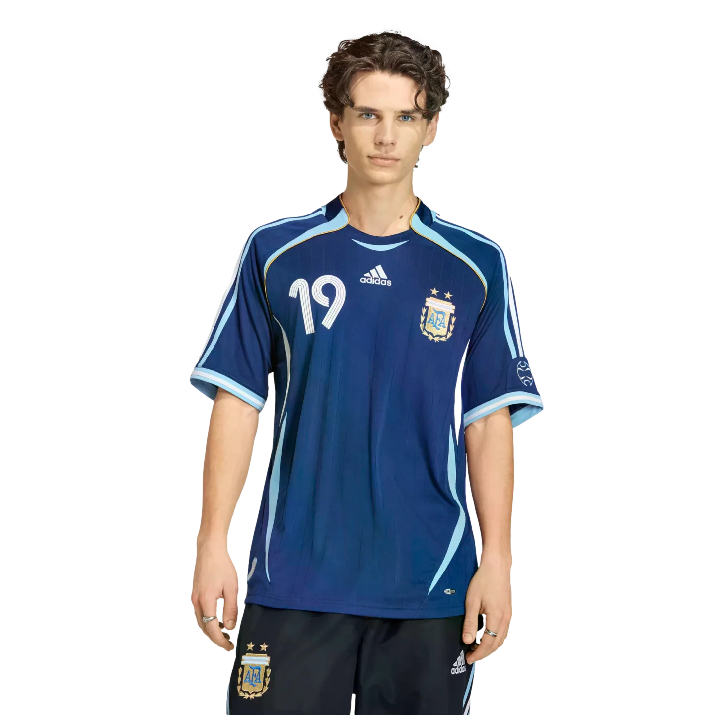 Adidas Argentina Retro 2006 Messi Away Jersey - Image 3