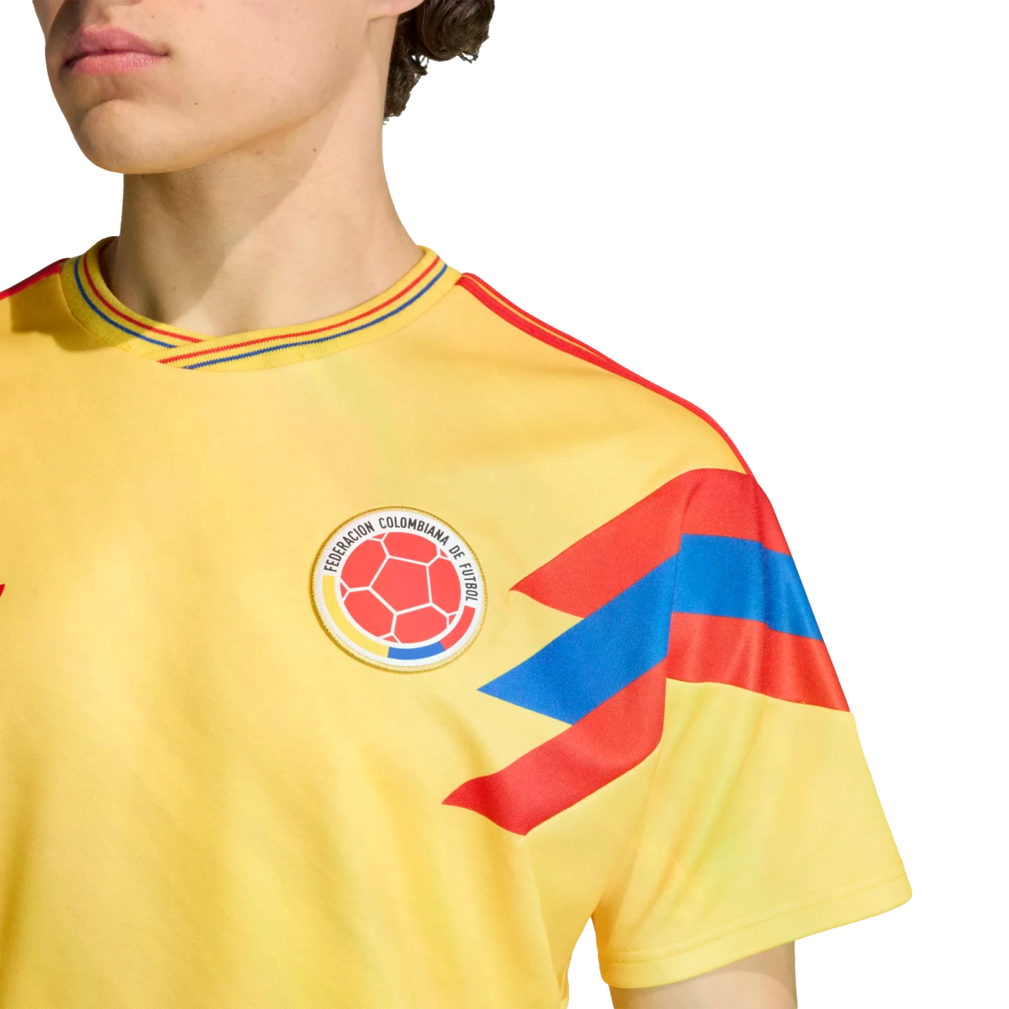 Adidas Colombia Retro 1990 Away Jersey - Image 4