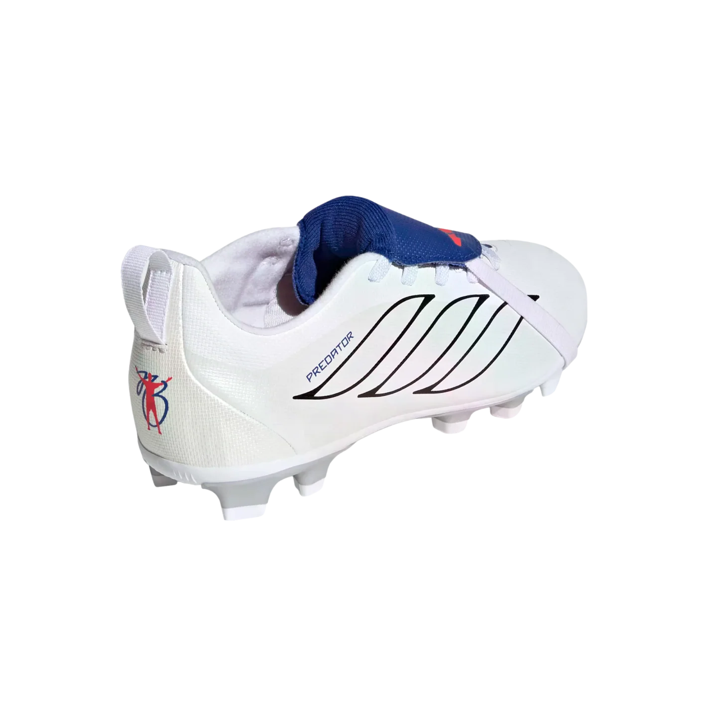 Adidas Predator Club Foldover Tongue Elastic Laces Youth Firm Ground Cleats - Image 4