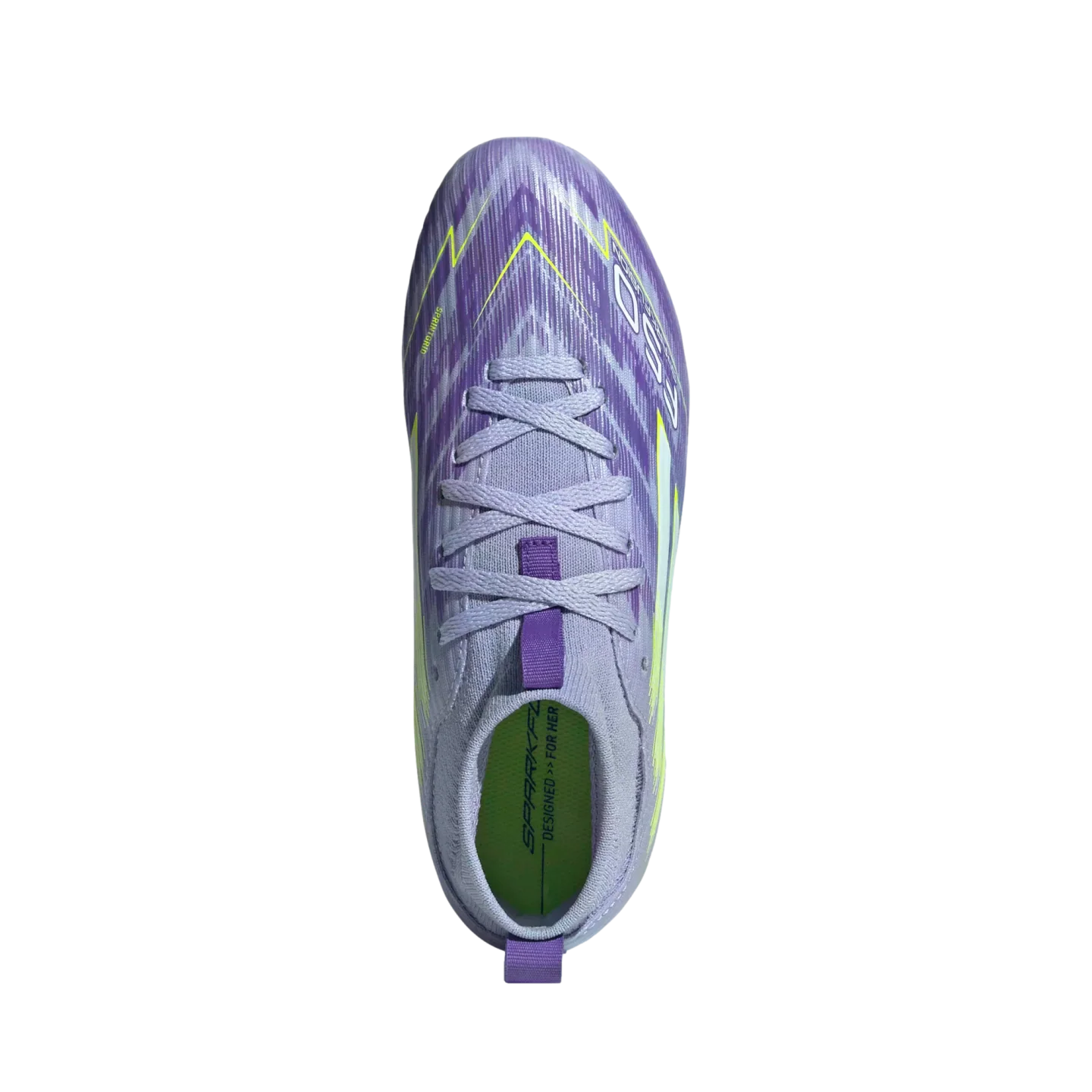Adidas F50 SparkFusion League Youth Firm Ground Cleats - Image 2