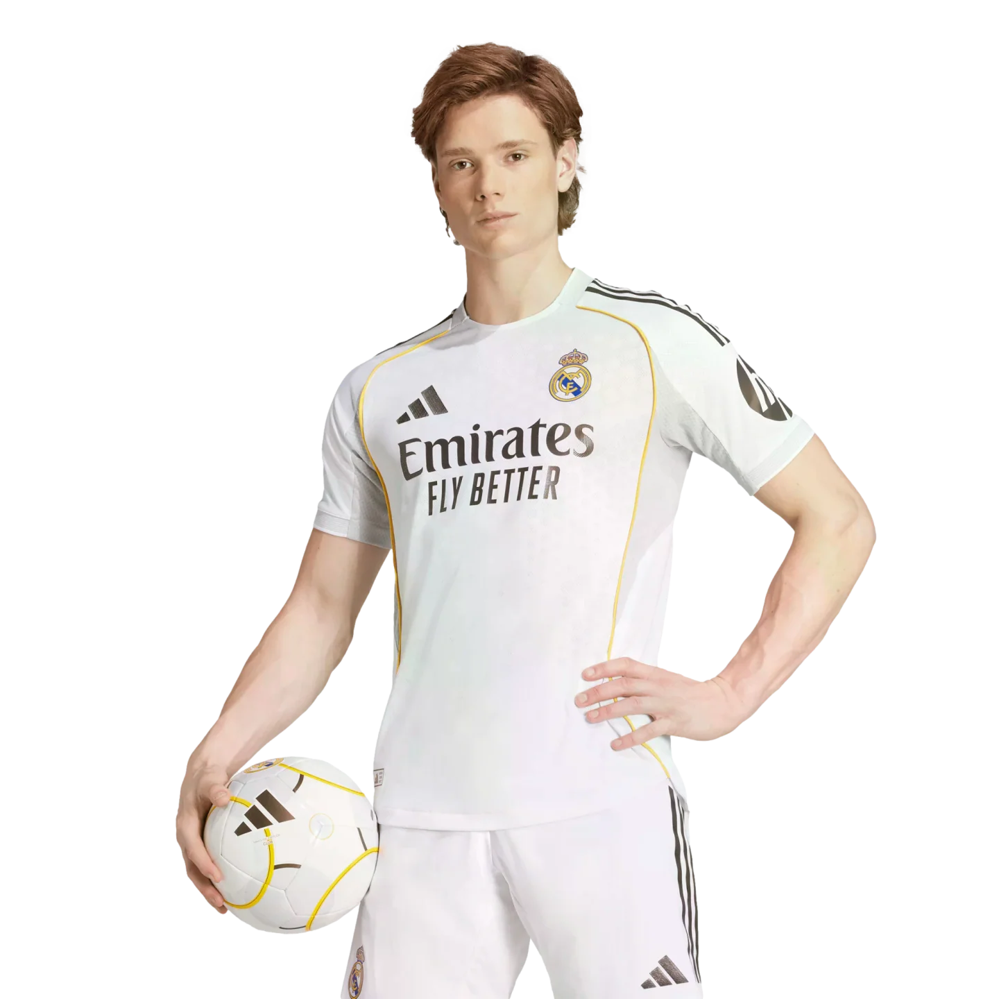 Adidas Real Madrid 25/26 Authentic Home Jersey - Image 3