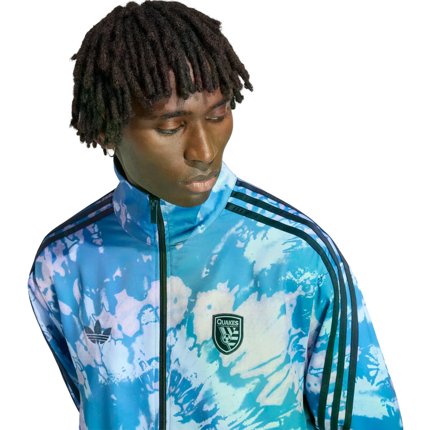 Adidas San Jose Earthquakes Firebird Track Top Jacket - Image 4