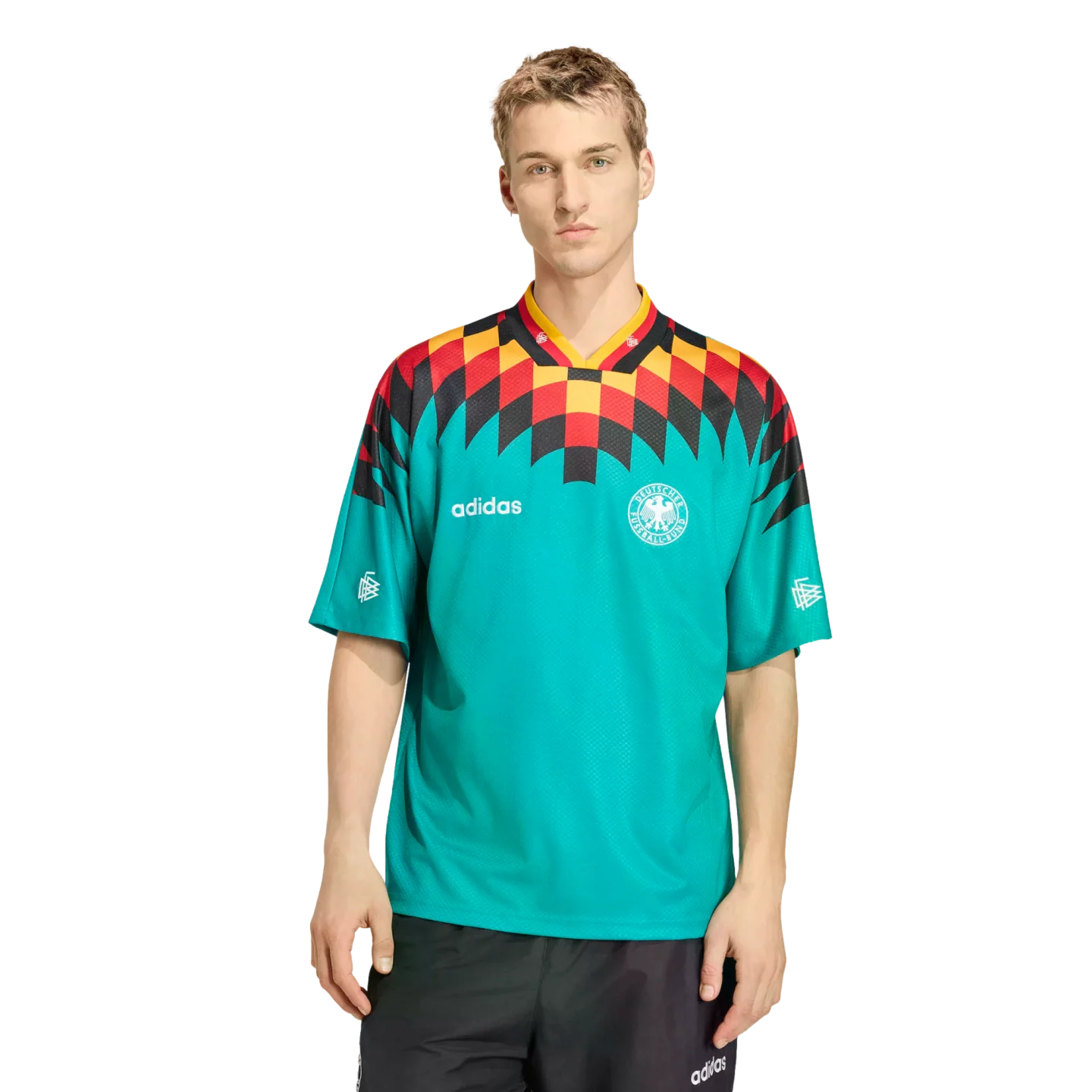 Adidas Germany 1994 Retro Away Jersey - Image 3