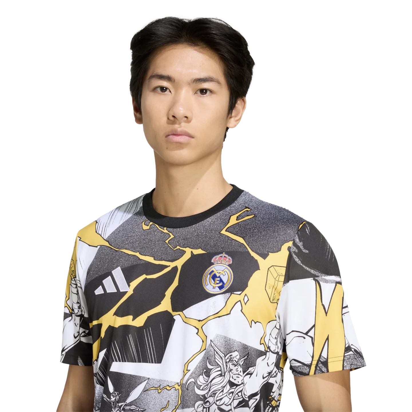 Adidas Real Madrid x Marvel x All Blacks Pre-Match Jersey - Image 4