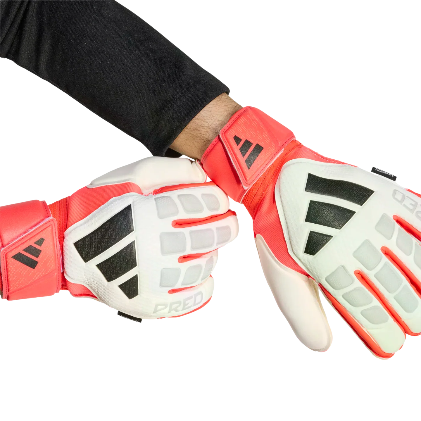 Adidas Predator Match Fingersave Goalkeeper Gloves - Image 2