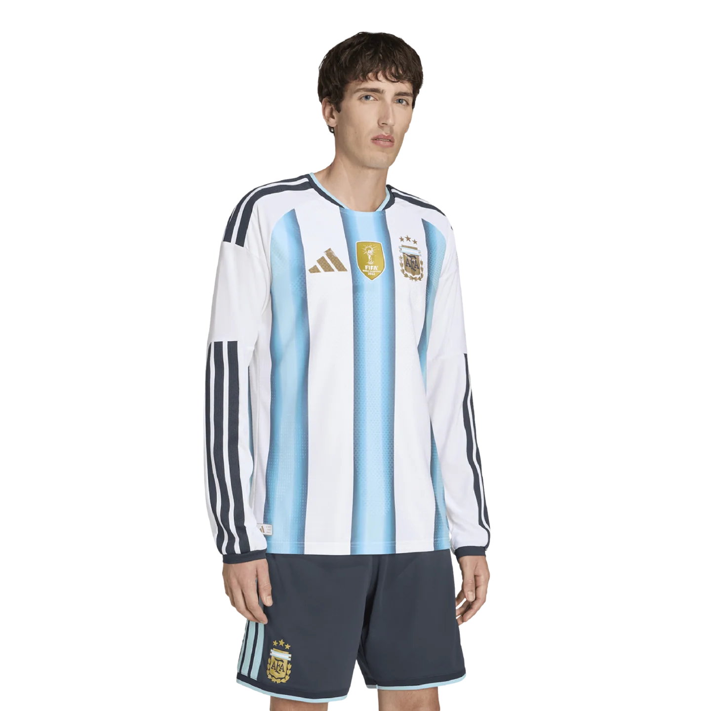 Adidas Argentina 2026 Authentic Long Sleeve Home Jersey - Image 3