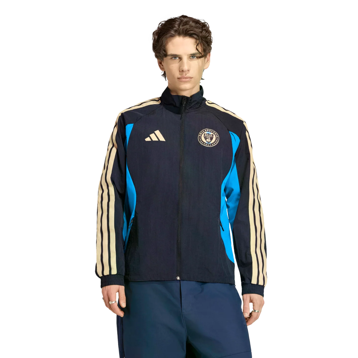 Adidas Philadelphia Union Anthem Jacket - Image 2