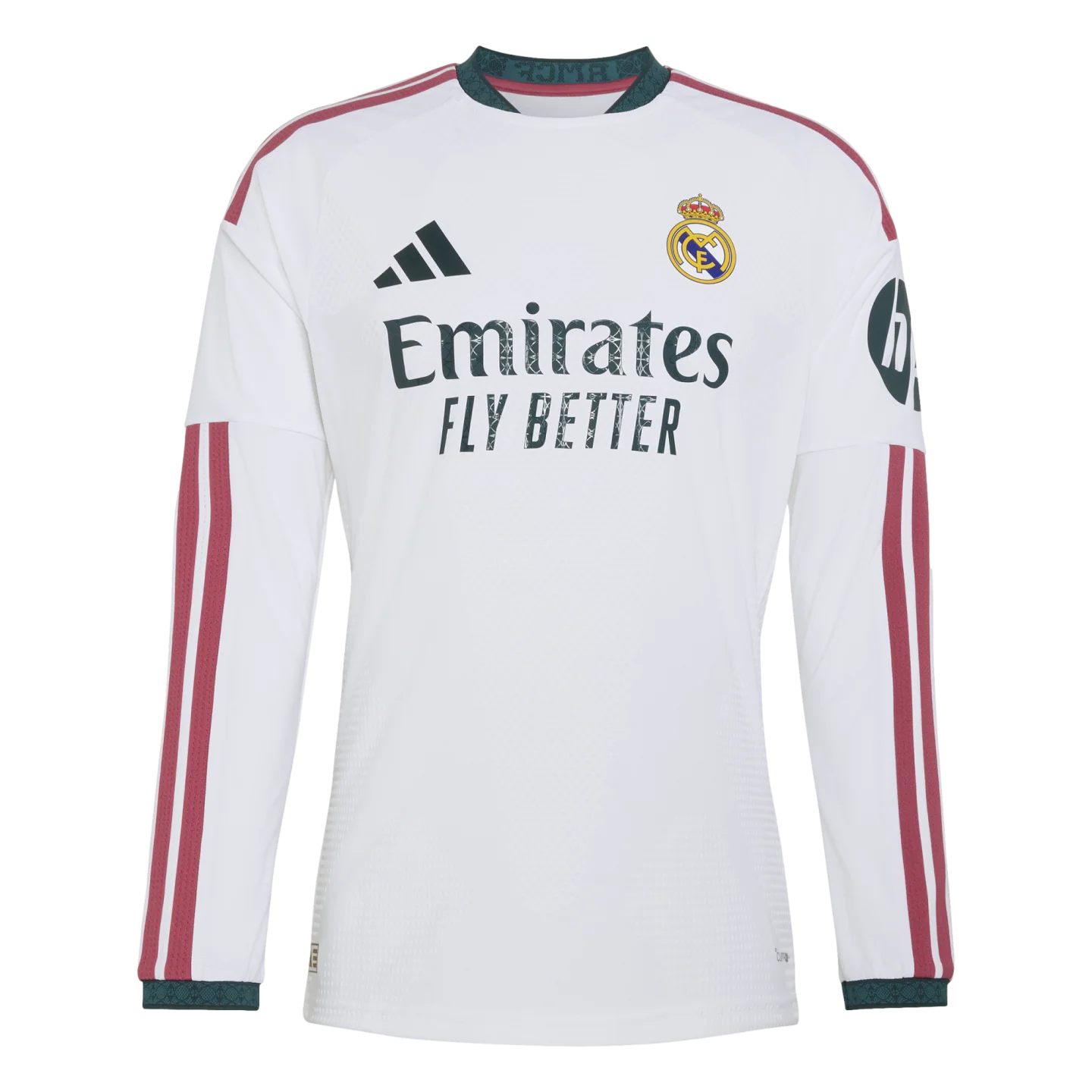 Adidas Real Madrid 26/27 Authentic Long Sleeve Home Jersey