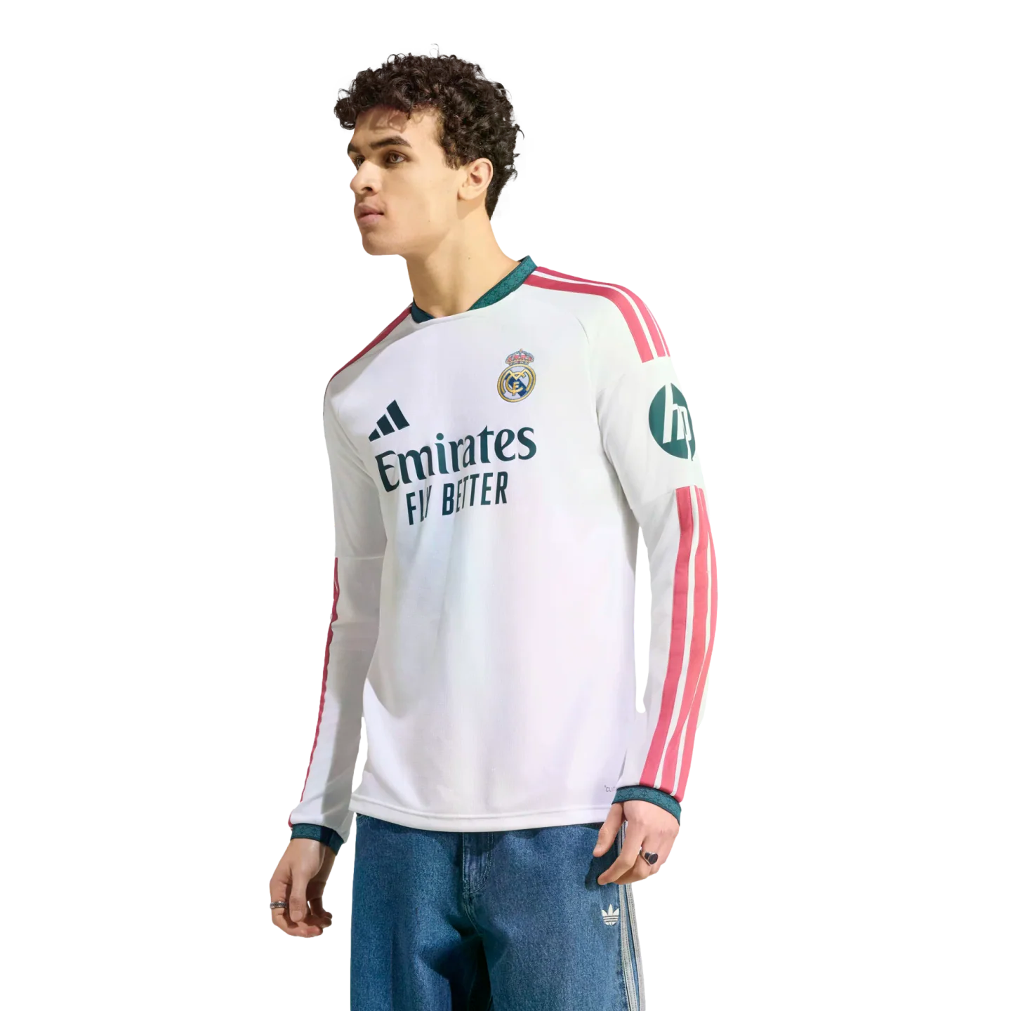 Adidas Real Madrid 26/27 Long Sleeve Home Jersey - Image 3