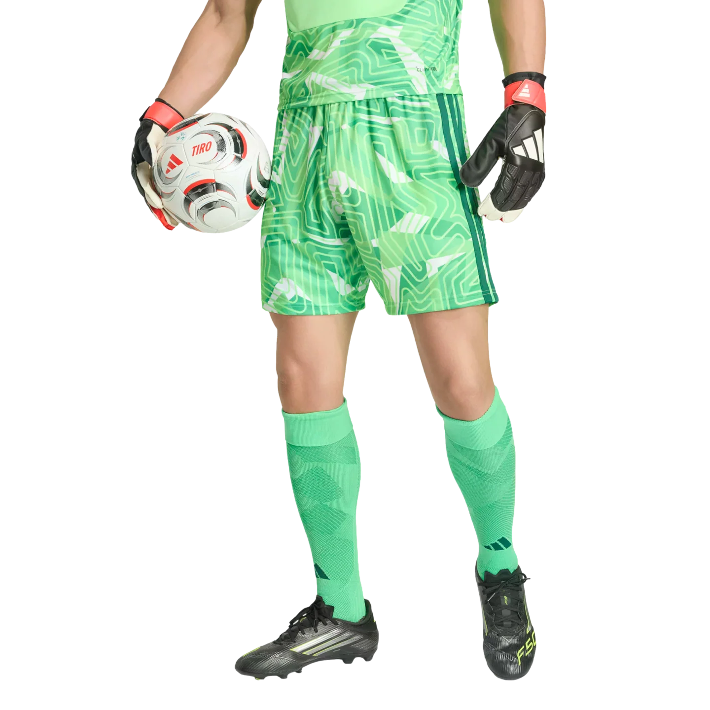 Adidas Tiro 26 Competition Goalkeeper Shorts - Lime Burst - Image 2