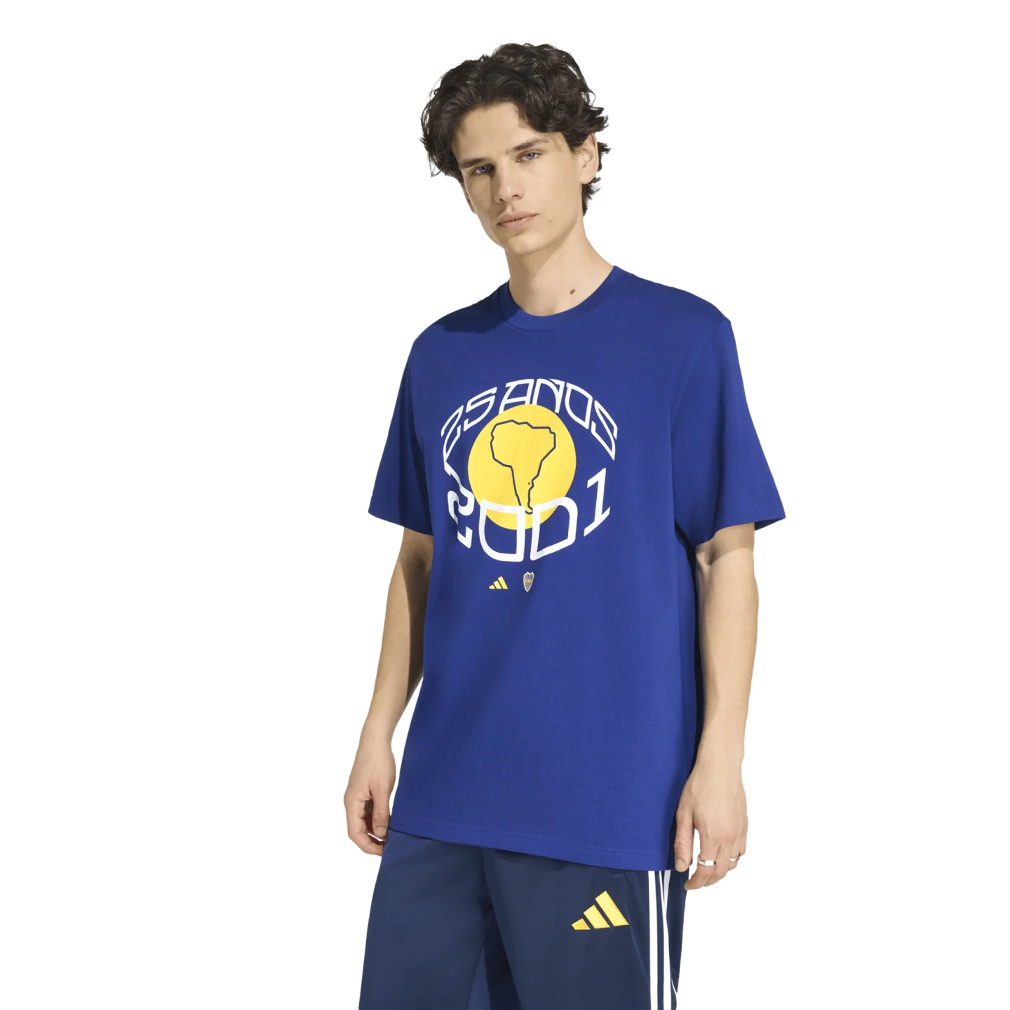 Adidas Boca Juniors Anniversary Tee - Image 2