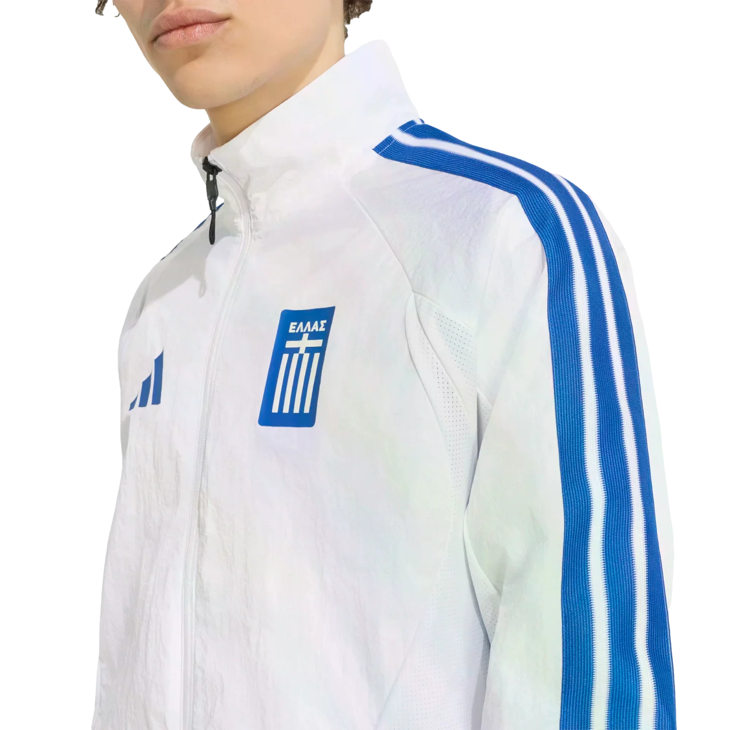Adidas Greece Home Anthem Jacket - Image 4