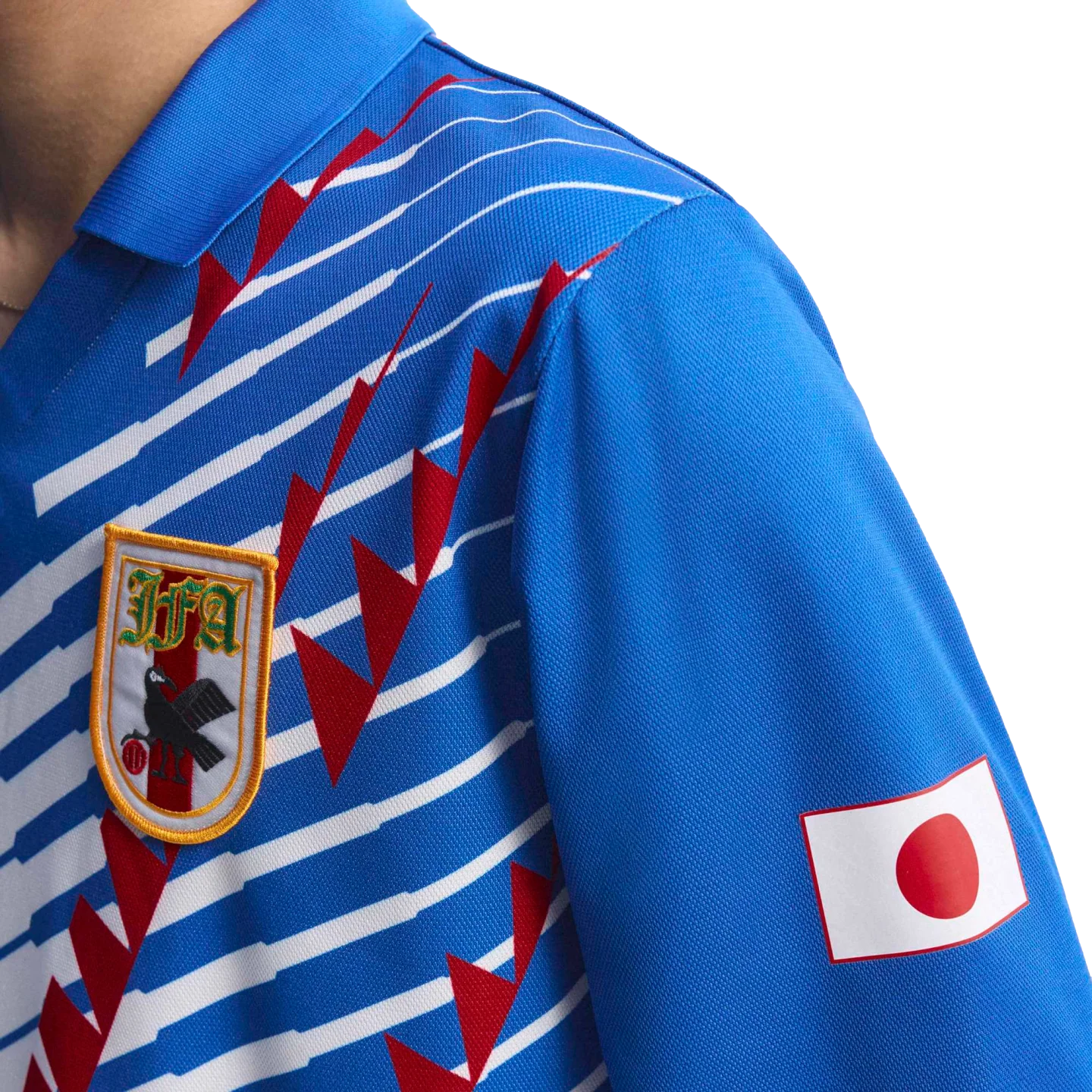 Adidas Japan 1993 Retro Long Sleeve Home Jersey - Image 4