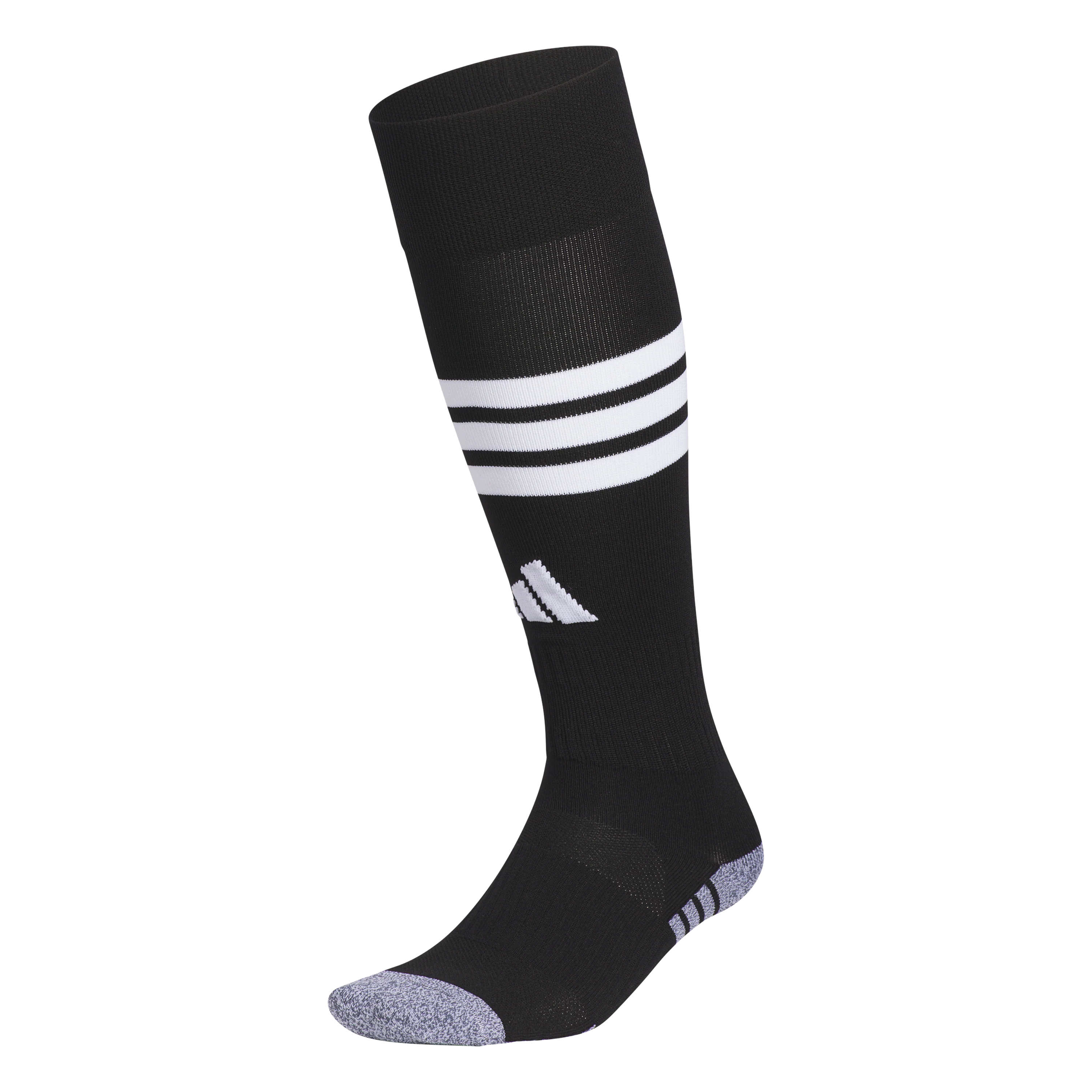 adidas 3 Stripe Hoop 2 Over the Calf Socks - Black