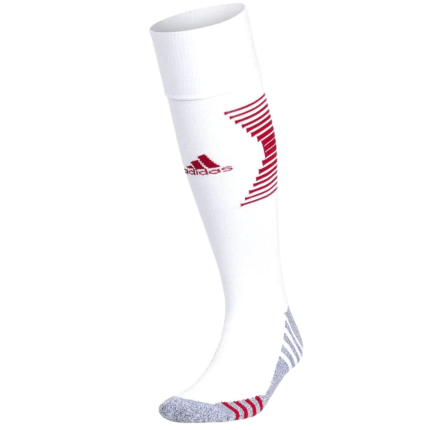 Adidas Team Speed 3 Soccer Over the Calf Socks - White/Red