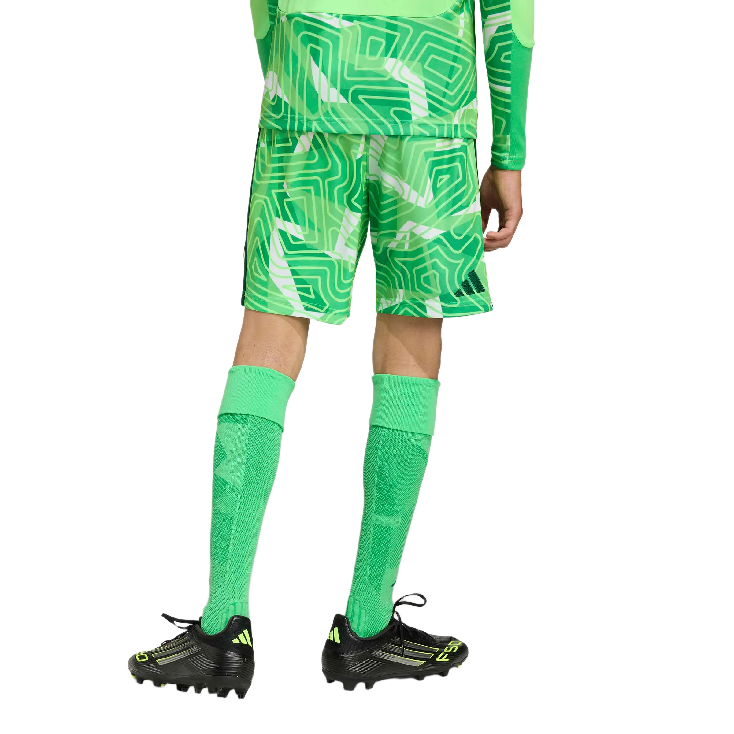 adidas Youth Tiro 26 Competition Goalkeeper Short - Lime Burst - Image 2