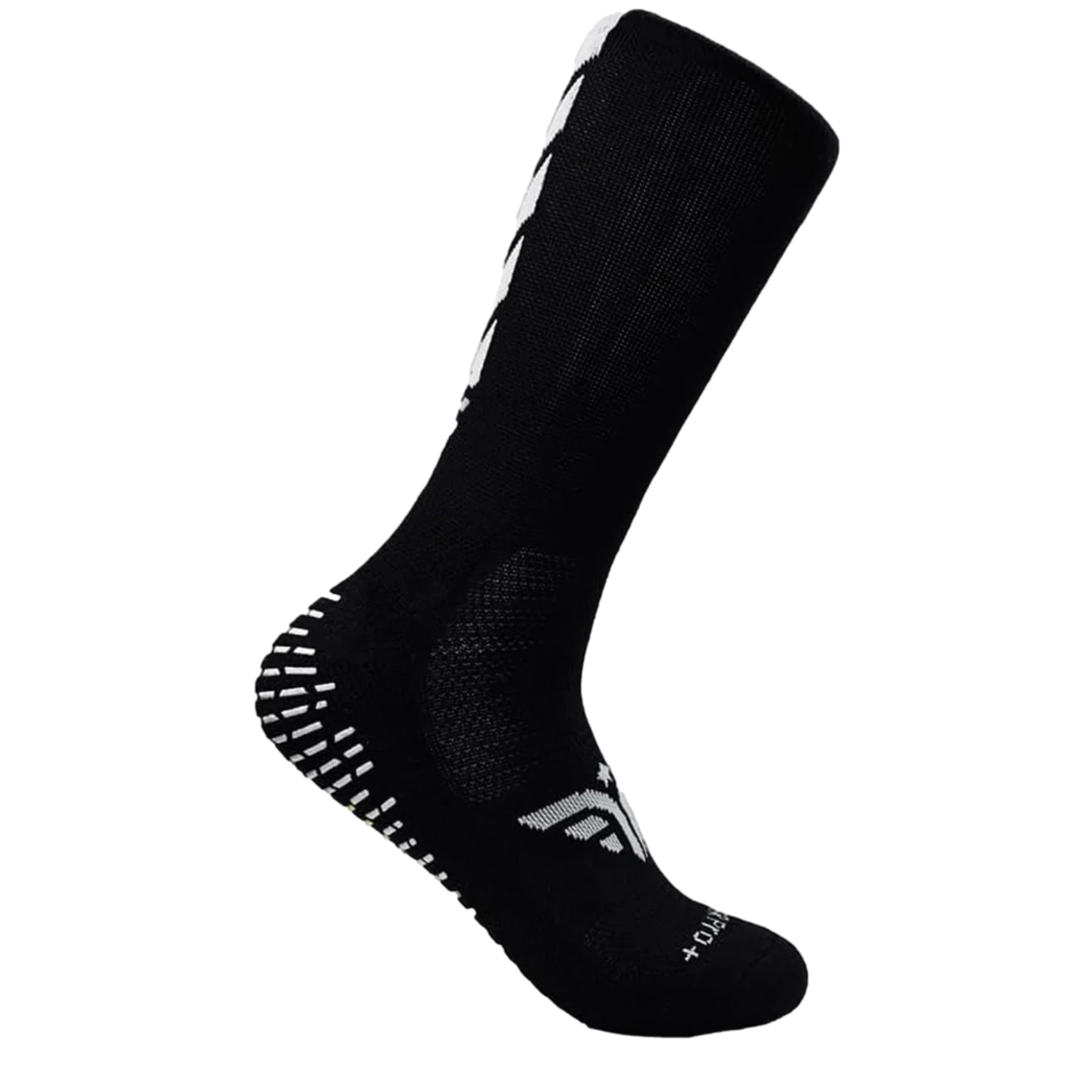 For The Footballer XLR8R No Slip Socks - Black